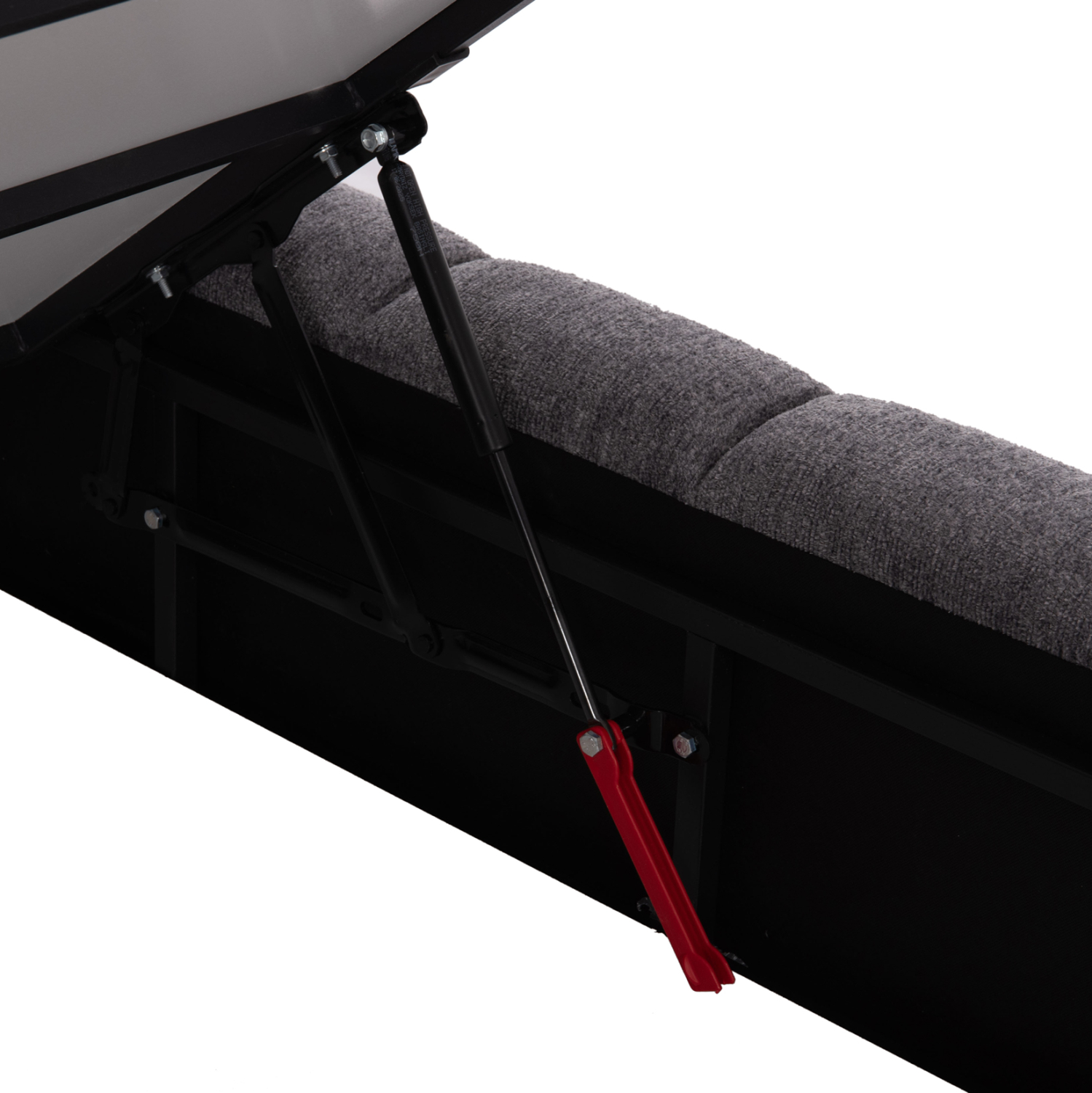 ΚΡΕΒΑΤΙ RAMON ΜΕ ΑΠΟΘ. ΧΩΡΟ HM720.22 ΥΦΑΣΜΑ TEDDY ΓΚΡΙ-ΓΙΑ ΣΤΡΩΜΑ 160x200εκ 8