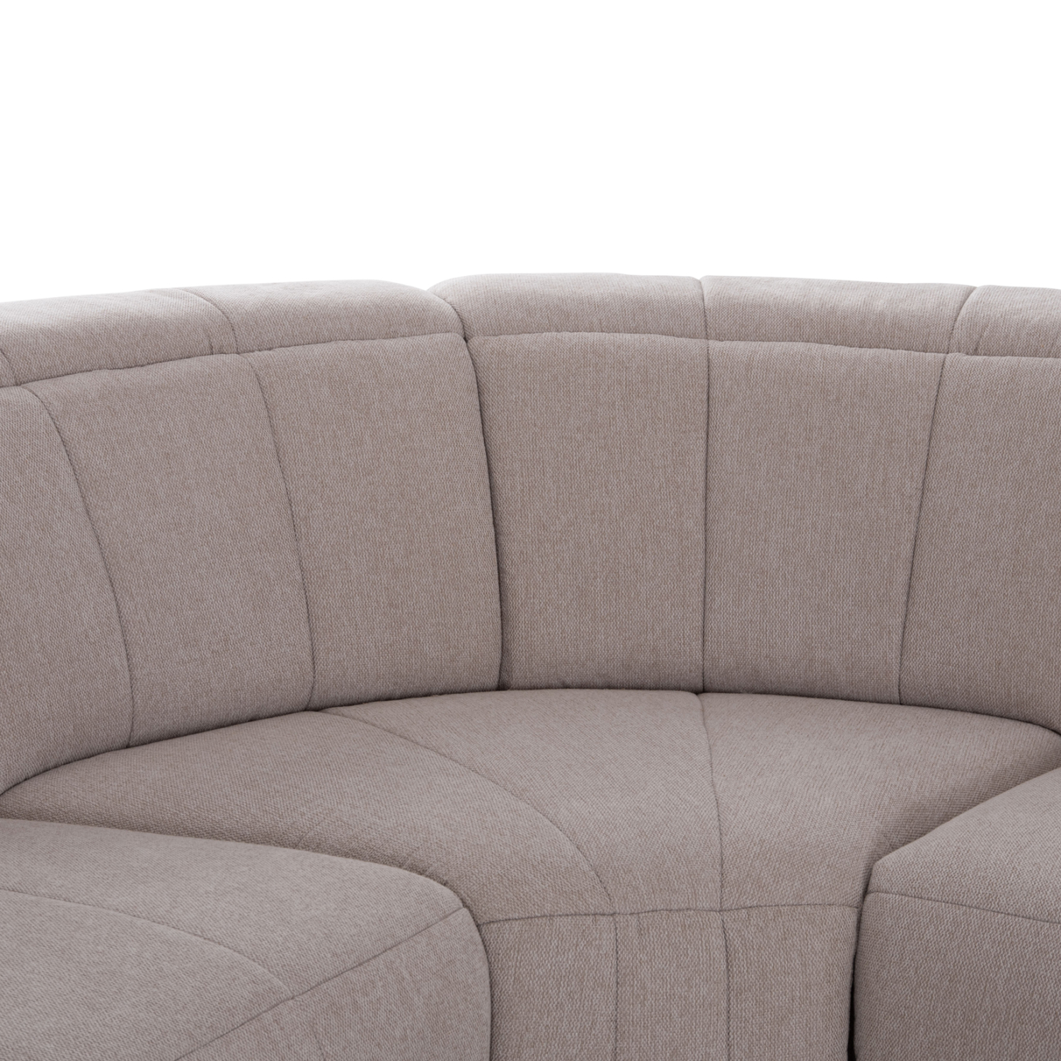 ΓΩΝΙΑΚΟΣ ΚΑΝΑΠΕΣ ΜΕ RECLINE ORACLE HM3290.02 ΜΠΕΖ ΥΦΑΣΜΑ 260x260x90(κάθισμα)x94Υεκ. 7