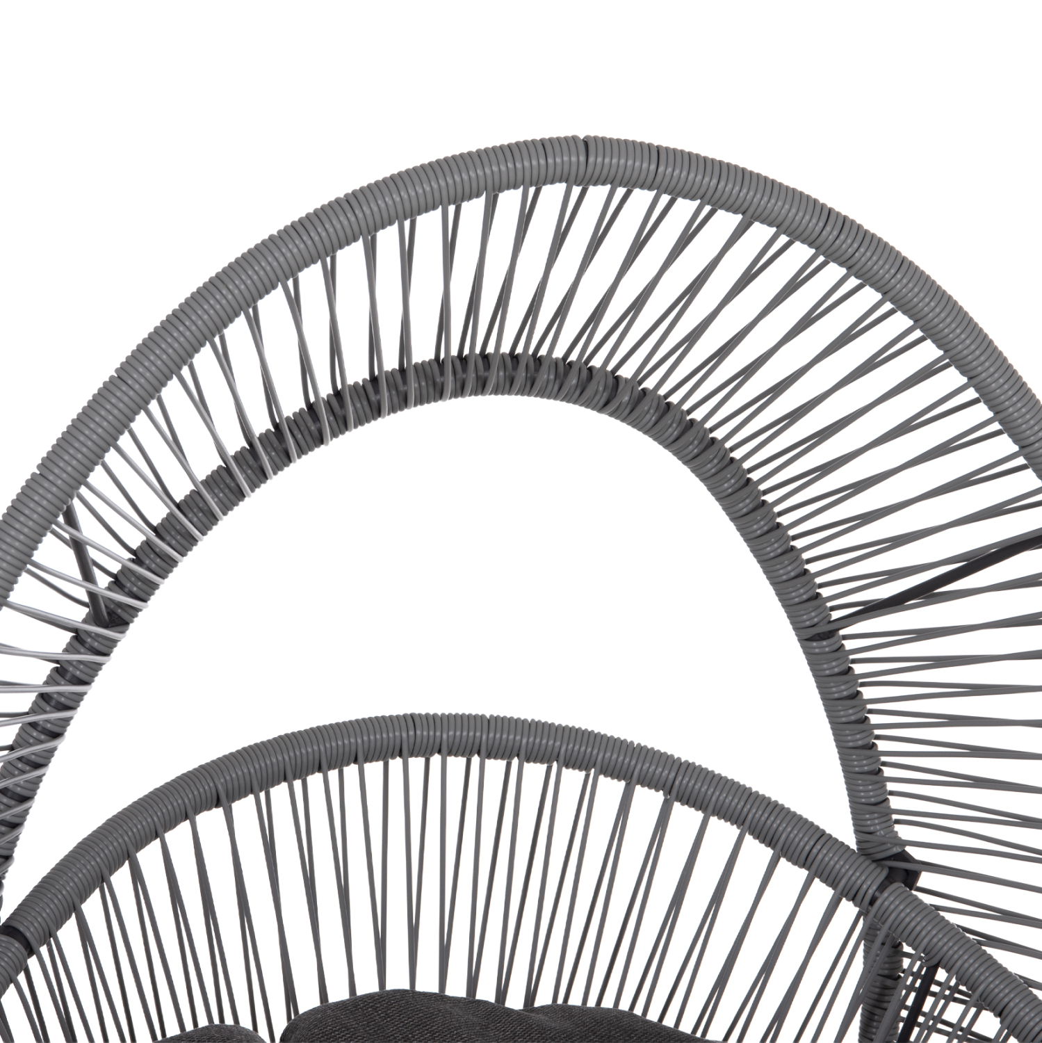 ΠΟΛΥΘΡΟΝΑ-ΦΩΛΙΑ RULER HM6506.01 ΓΚΡΙ ΜΕΤΑΛΛΟ-P.E.RATTAN-ΜΑΞΙΛΑΡΙΑ 90x85x154Υεκ 7