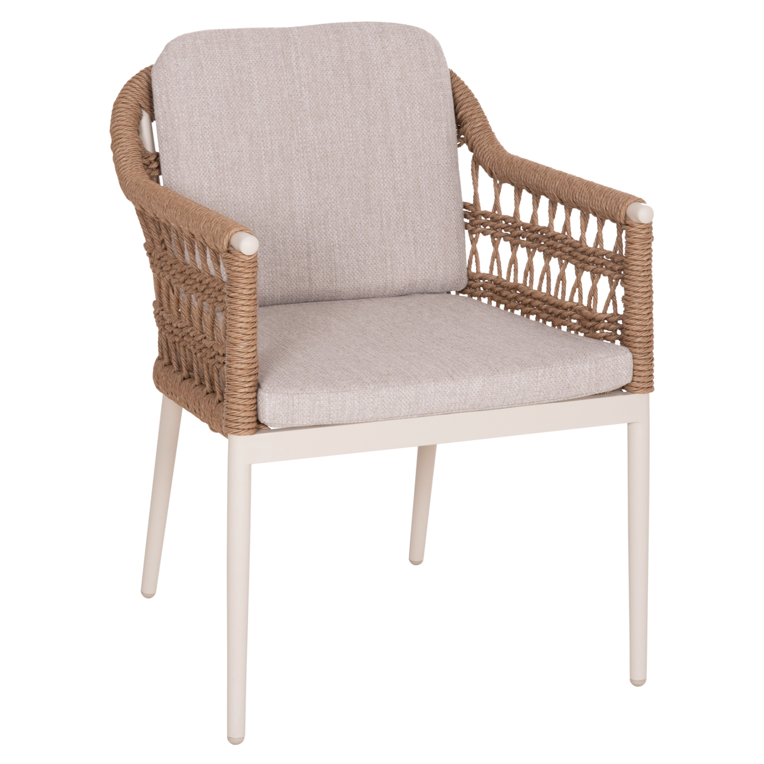 ΠΟΛΥΘΡΟΝΑ BOXER HM6556.02 ΑΛΟΥΜΙΝΙΟ &amp; OLEFIN ΜΠΕΖ-TWIST WICKER 58x60x80Yεκ 1