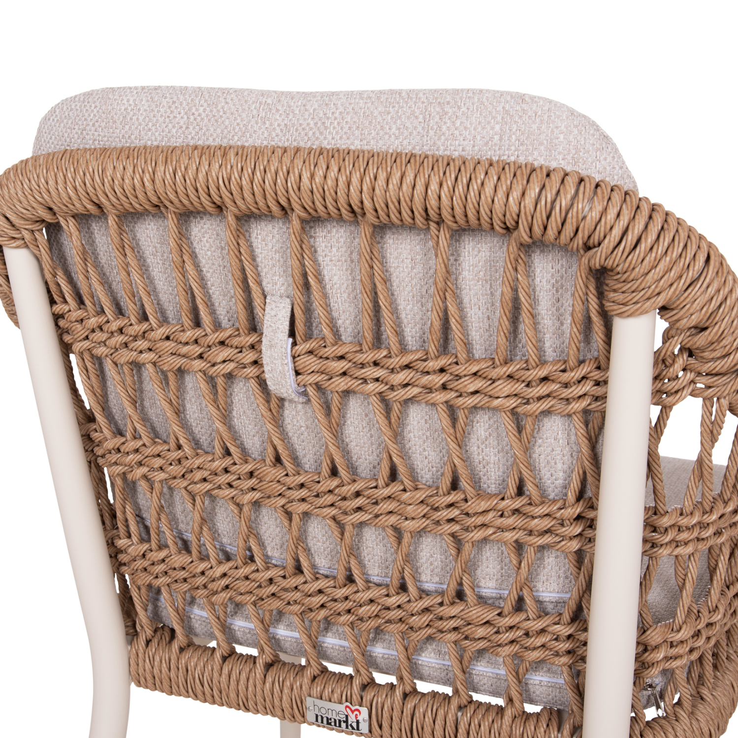 ΠΟΛΥΘΡΟΝΑ BOXER HM6556.02 ΑΛΟΥΜΙΝΙΟ &amp; OLEFIN ΜΠΕΖ-TWIST WICKER 58x60x80Yεκ 10