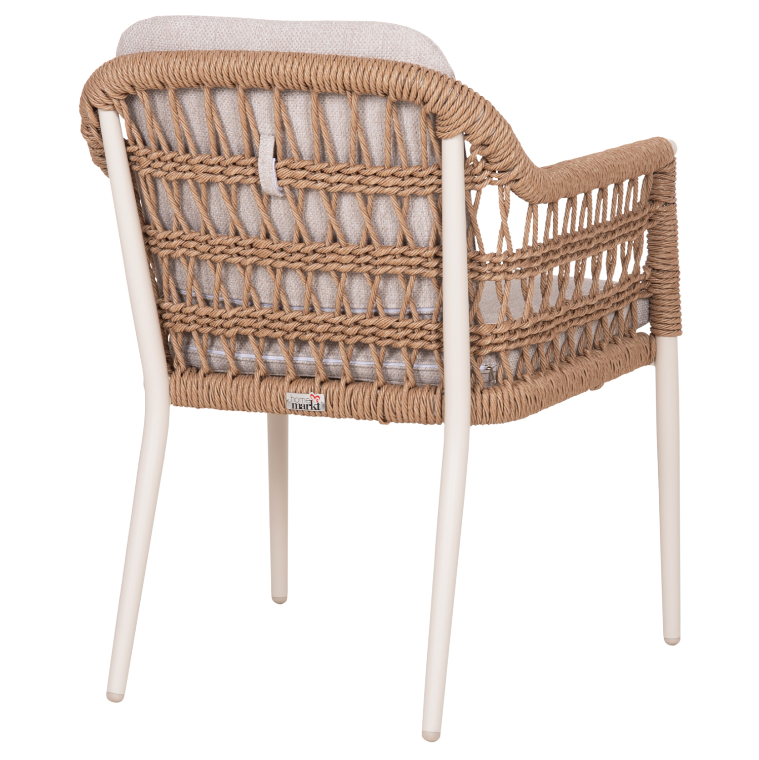 ΠΟΛΥΘΡΟΝΑ BOXER HM6556.02 ΑΛΟΥΜΙΝΙΟ &amp; OLEFIN ΜΠΕΖ-TWIST WICKER 58x60x80Yεκ 5