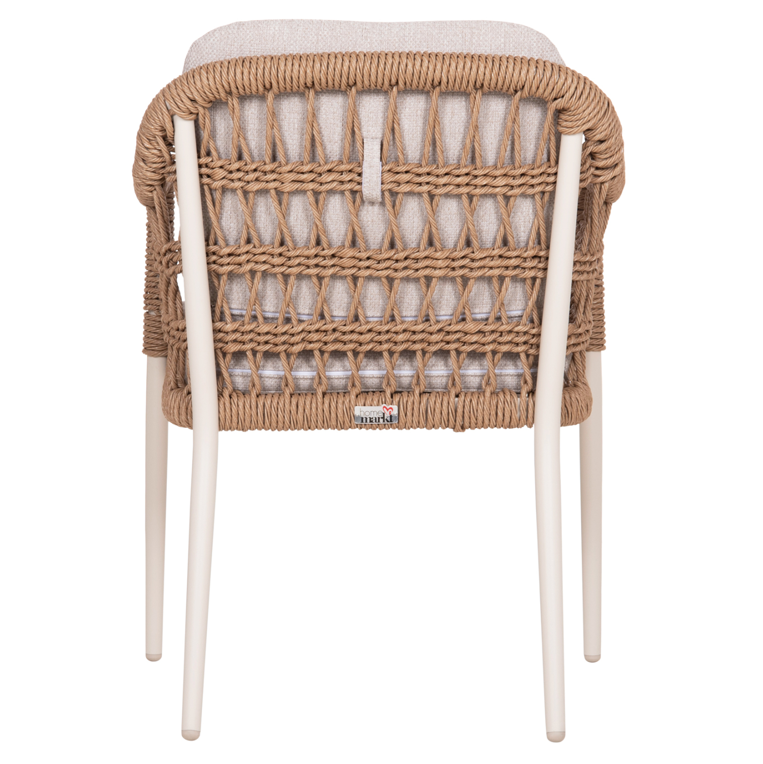 ΠΟΛΥΘΡΟΝΑ BOXER HM6556.02 ΑΛΟΥΜΙΝΙΟ &amp; OLEFIN ΜΠΕΖ-TWIST WICKER 58x60x80Yεκ 6