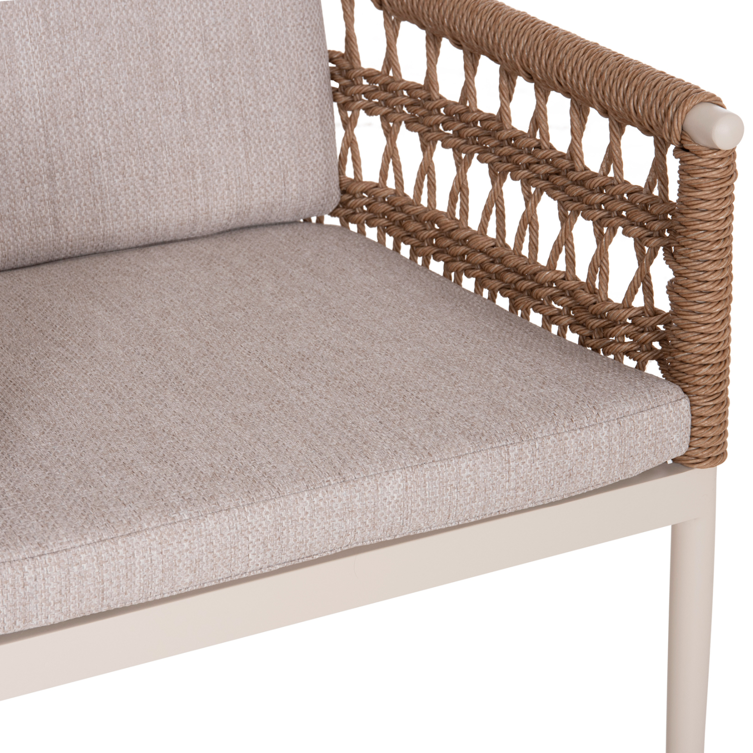 ΠΟΛΥΘΡΟΝΑ BOXER HM6556.02 ΑΛΟΥΜΙΝΙΟ &amp; OLEFIN ΜΠΕΖ-TWIST WICKER 58x60x80Yεκ 8