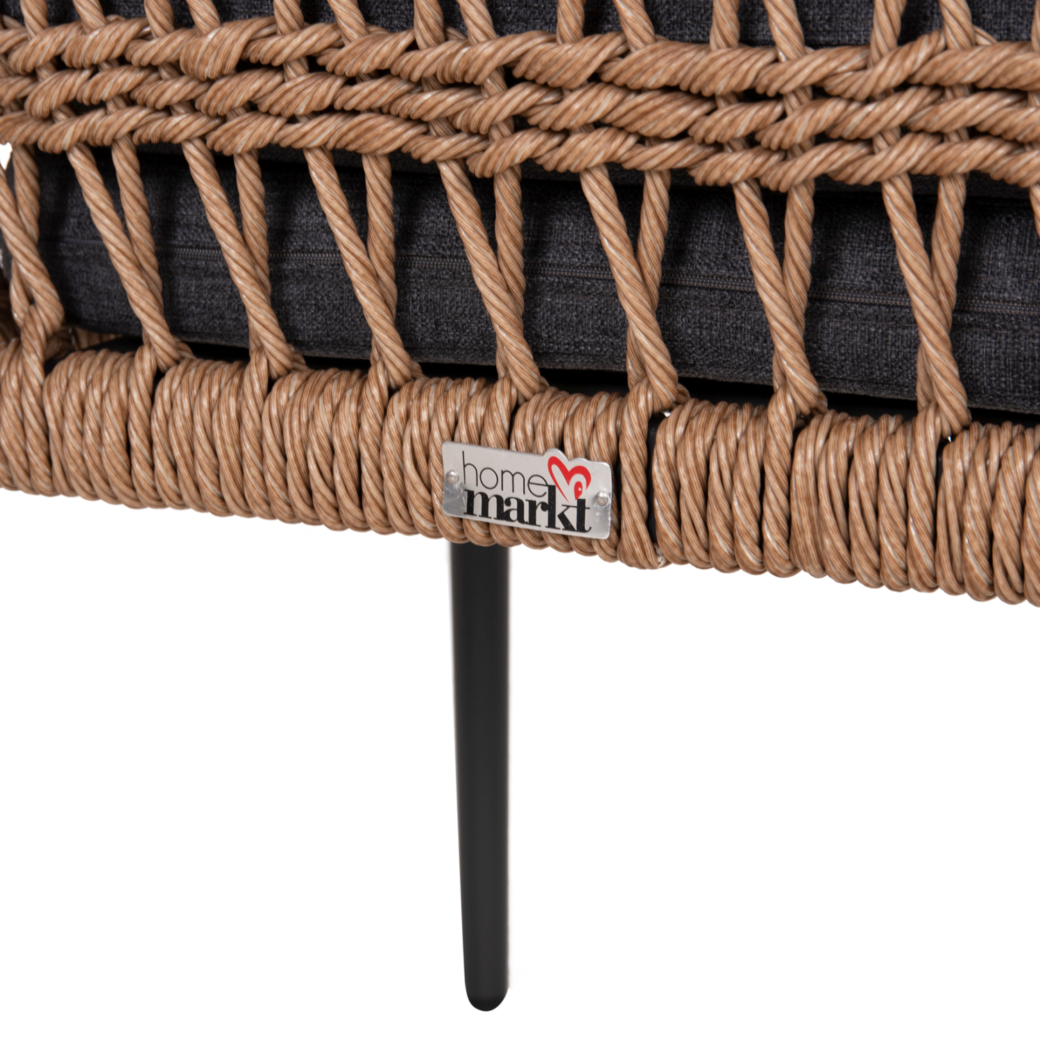 ΠΟΛΥΘΡΟΝΑ BOXER HM6556.01 ΑΛΟΥΜΙΝΙΟ &amp; OLEFIN ΓΚΡΙ-TWIST WICKER 58x60x80Yεκ 9