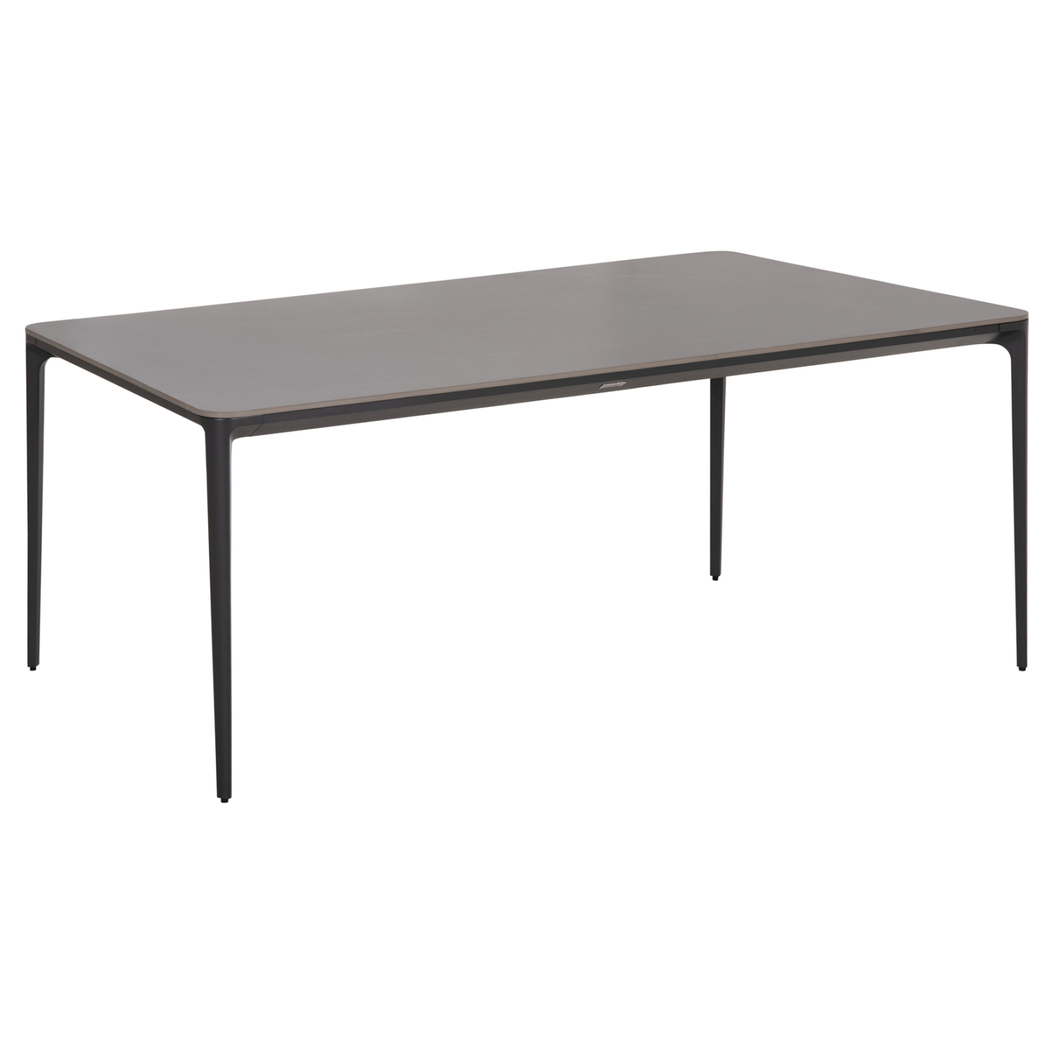 ΤΡΑΠΕΖΙ ΤΡΑΠΕΖΑΡΙΑΣ STAD HM6557.01 ΓΚΡΙ ΑΛΟΥΜΙΝΙΟ &amp; SINTERED STONE TOP 180x90x74Υεκ 1
