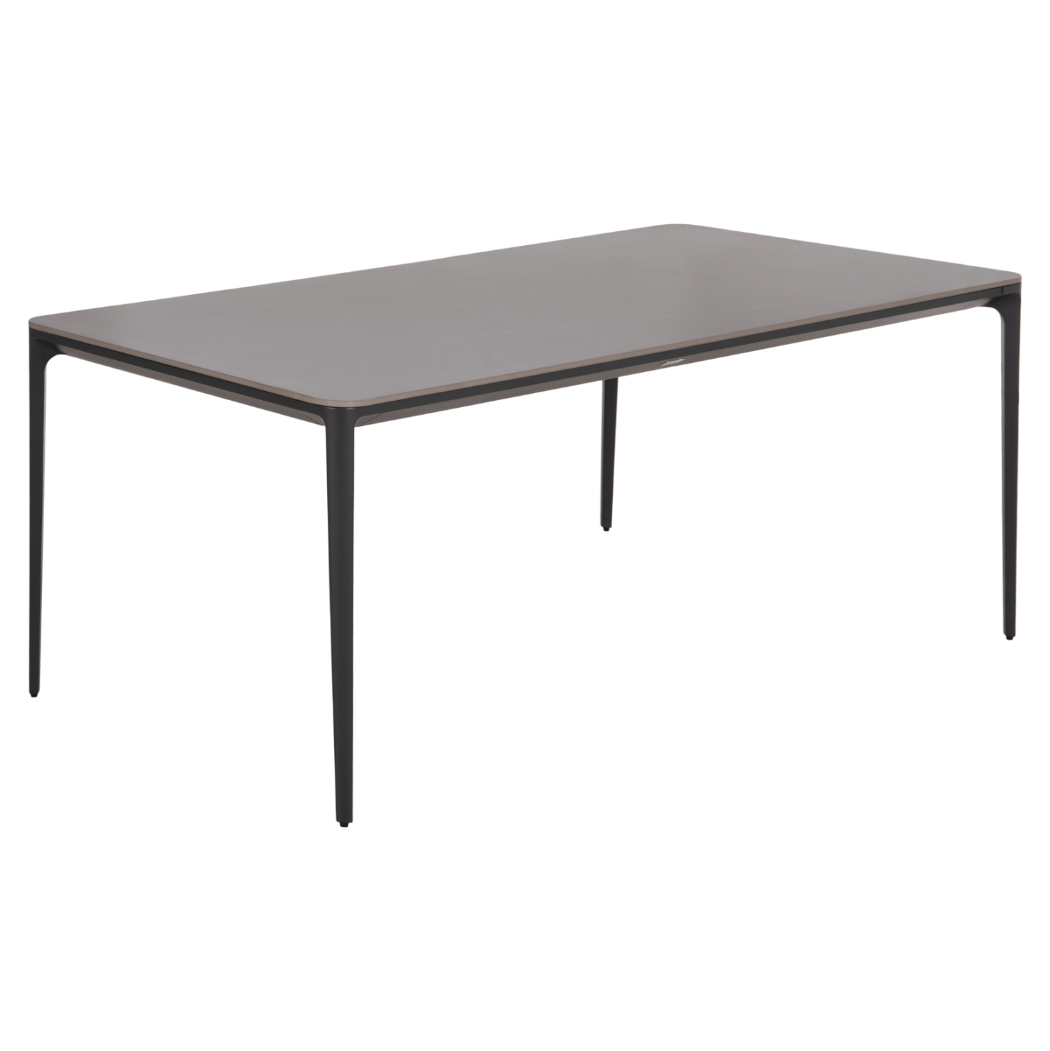 ΤΡΑΠΕΖΙ ΤΡΑΠΕΖΑΡΙΑΣ STAD HM6557.01 ΓΚΡΙ ΑΛΟΥΜΙΝΙΟ &amp; SINTERED STONE TOP 180x90x74Υεκ 4
