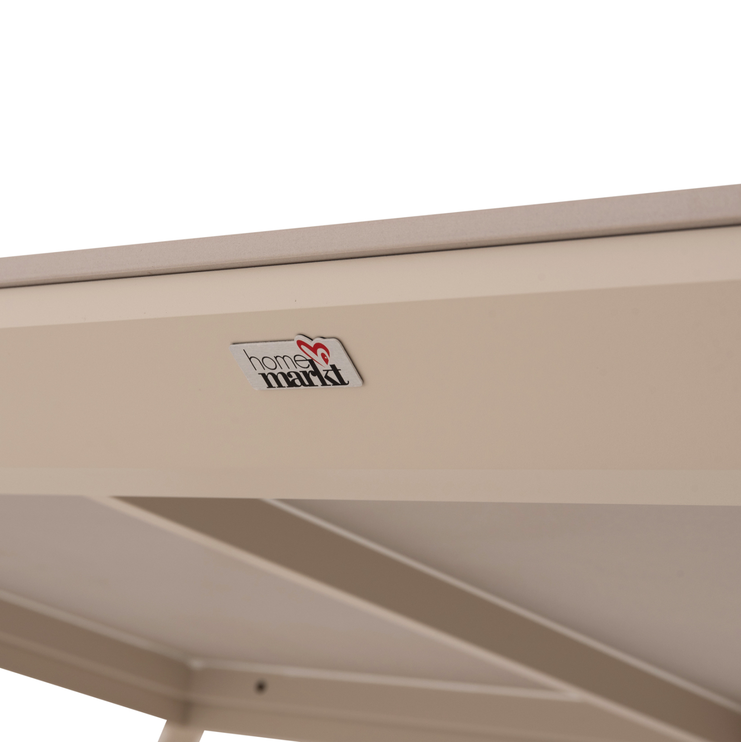 ΤΡΑΠΕΖΙ ΤΡΑΠΕΖΑΡΙΑΣ STAD HM6558.02 ΜΠΕΖ ΑΛΟΥΜΙΝΙΟ--ΛΕΥΚΟ SINTERED STONE 220x100x74Υεκ 10