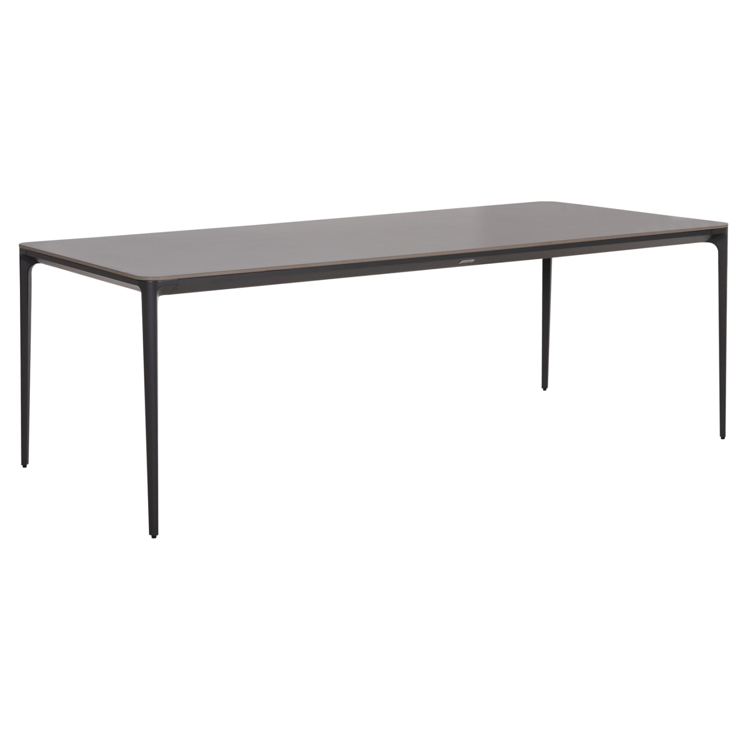 ΤΡΑΠΕΖΙ ΤΡΑΠΕΖΑΡΙΑΣ STAD HM6558.01 ΓΚΡΙ ΑΛΟΥΜΙΝΙΟ &amp; SINTERED STONE TOP 220x100x74Υεκ 1