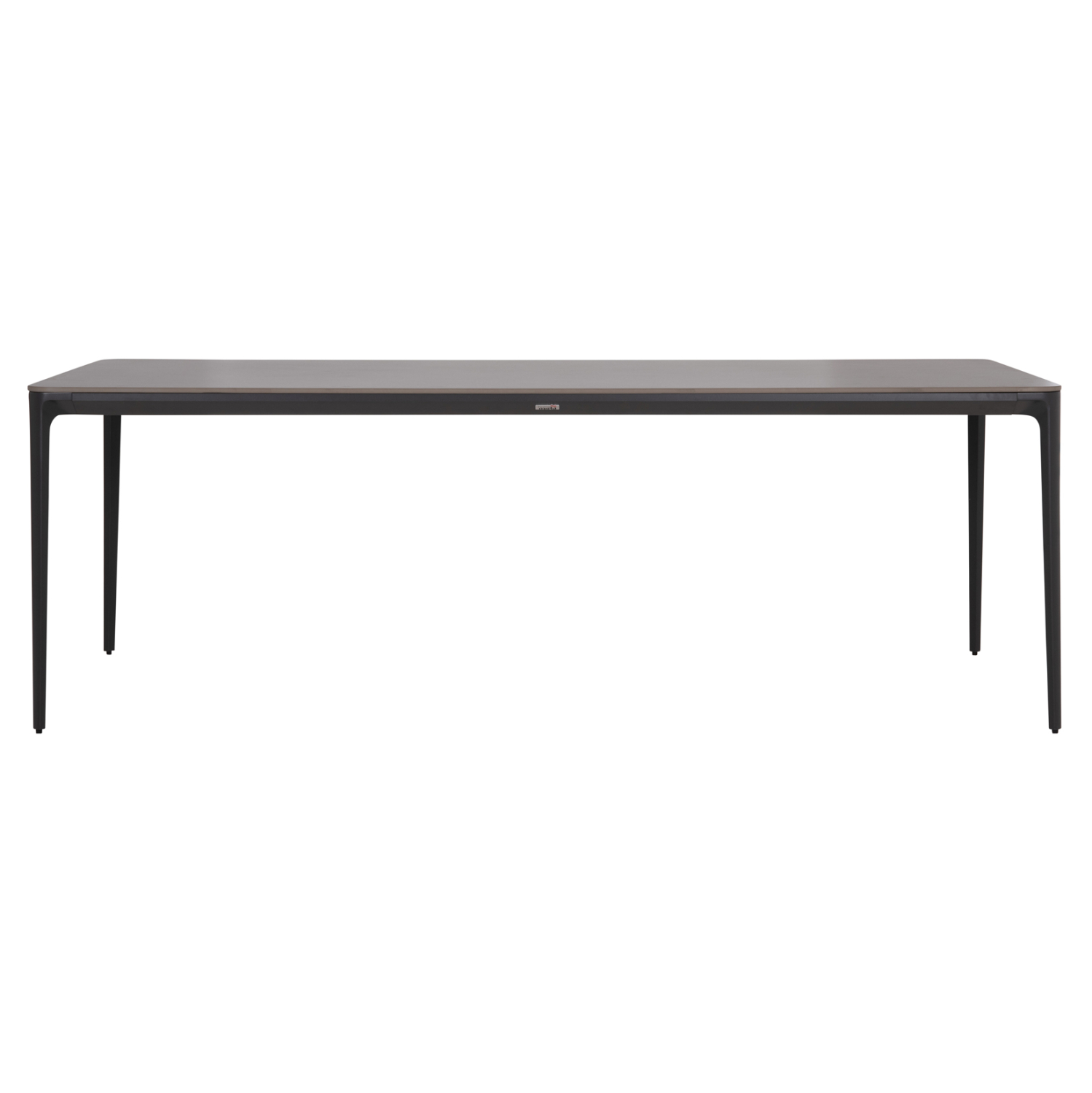 ΤΡΑΠΕΖΙ ΤΡΑΠΕΖΑΡΙΑΣ STAD HM6558.01 ΓΚΡΙ ΑΛΟΥΜΙΝΙΟ &amp; SINTERED STONE TOP 220x100x74Υεκ 3