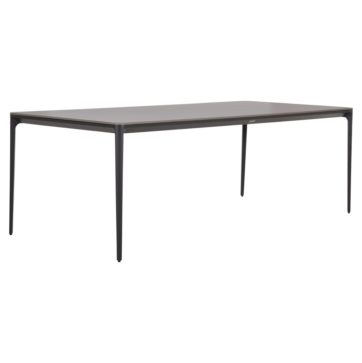 ΤΡΑΠΕΖΙ ΤΡΑΠΕΖΑΡΙΑΣ STAD HM6558.01 ΓΚΡΙ ΑΛΟΥΜΙΝΙΟ &amp; SINTERED STONE TOP 220x100x74Υεκ 4