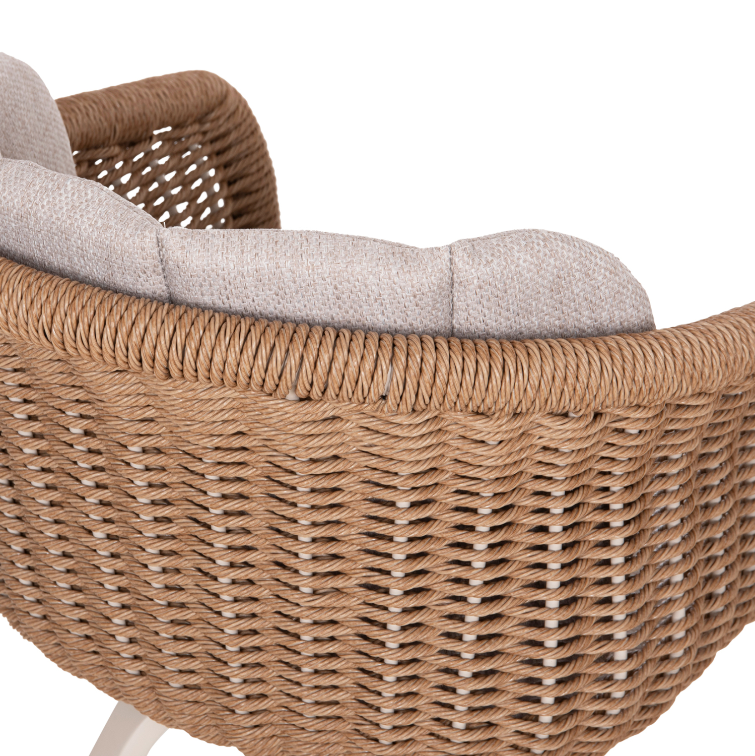 ΠΟΛΥΘΡΟΝΑ VICTUS HM6559.02 ΑΛΟΥΜΙΝΙΟ &amp; OLEFIN ΜΠΕΖ-TWIST WICKER 60x62x76Yεκ 10