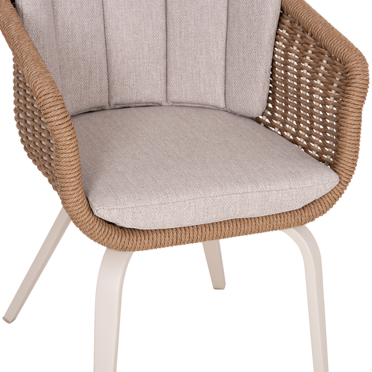 ΠΟΛΥΘΡΟΝΑ VICTUS HM6559.02 ΑΛΟΥΜΙΝΙΟ &amp; OLEFIN ΜΠΕΖ-TWIST WICKER 60x62x76Yεκ 8
