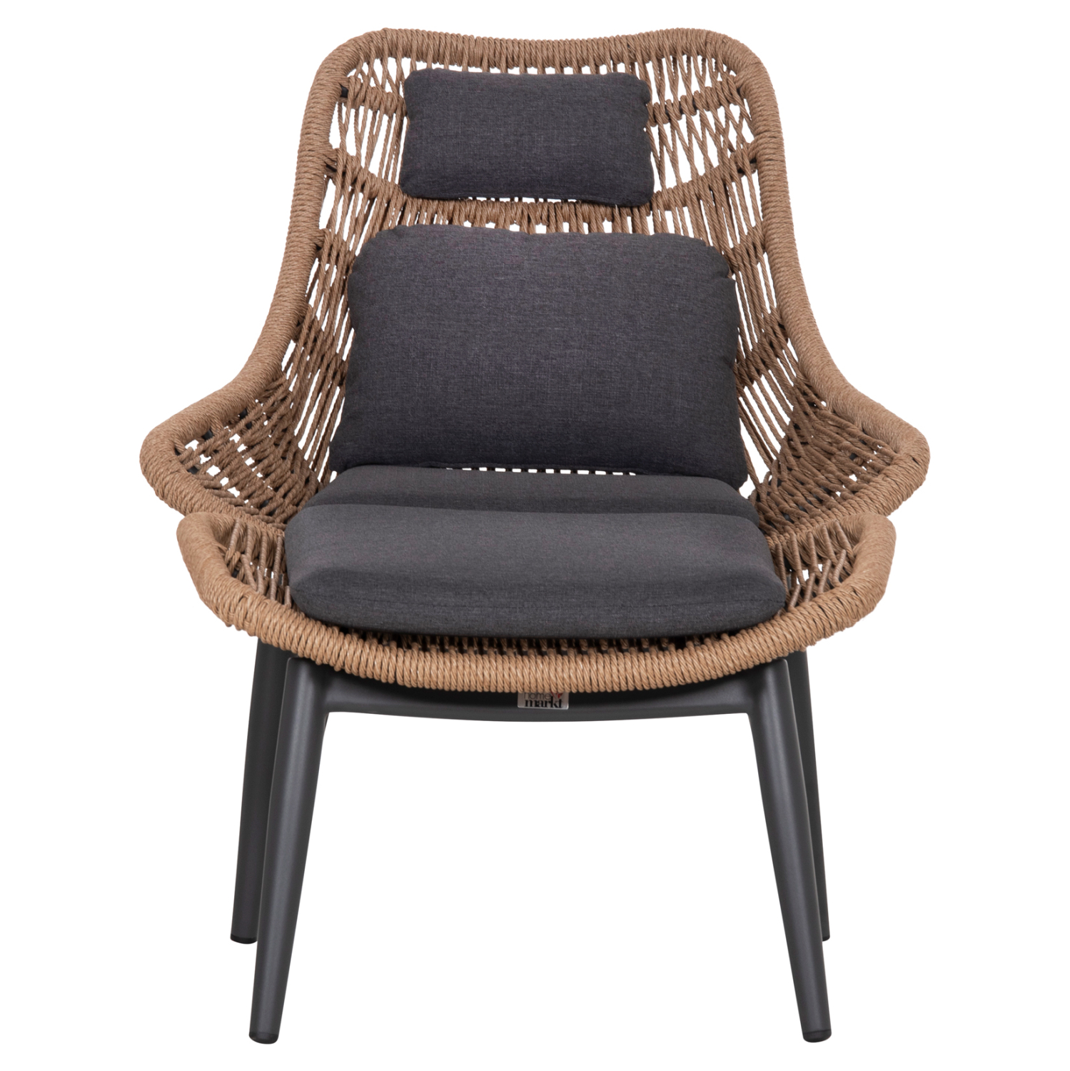 ΠΟΛΥΘΡΟΝΑ LOUNGE ΜΕ ΥΠΟΠΟΔΙΟ REMVAZZO HM6561.01 ΑΛΟΥΜΙΝΙΟ ΓΚΡΙ--WICKER 90x85x96Υεκ 3