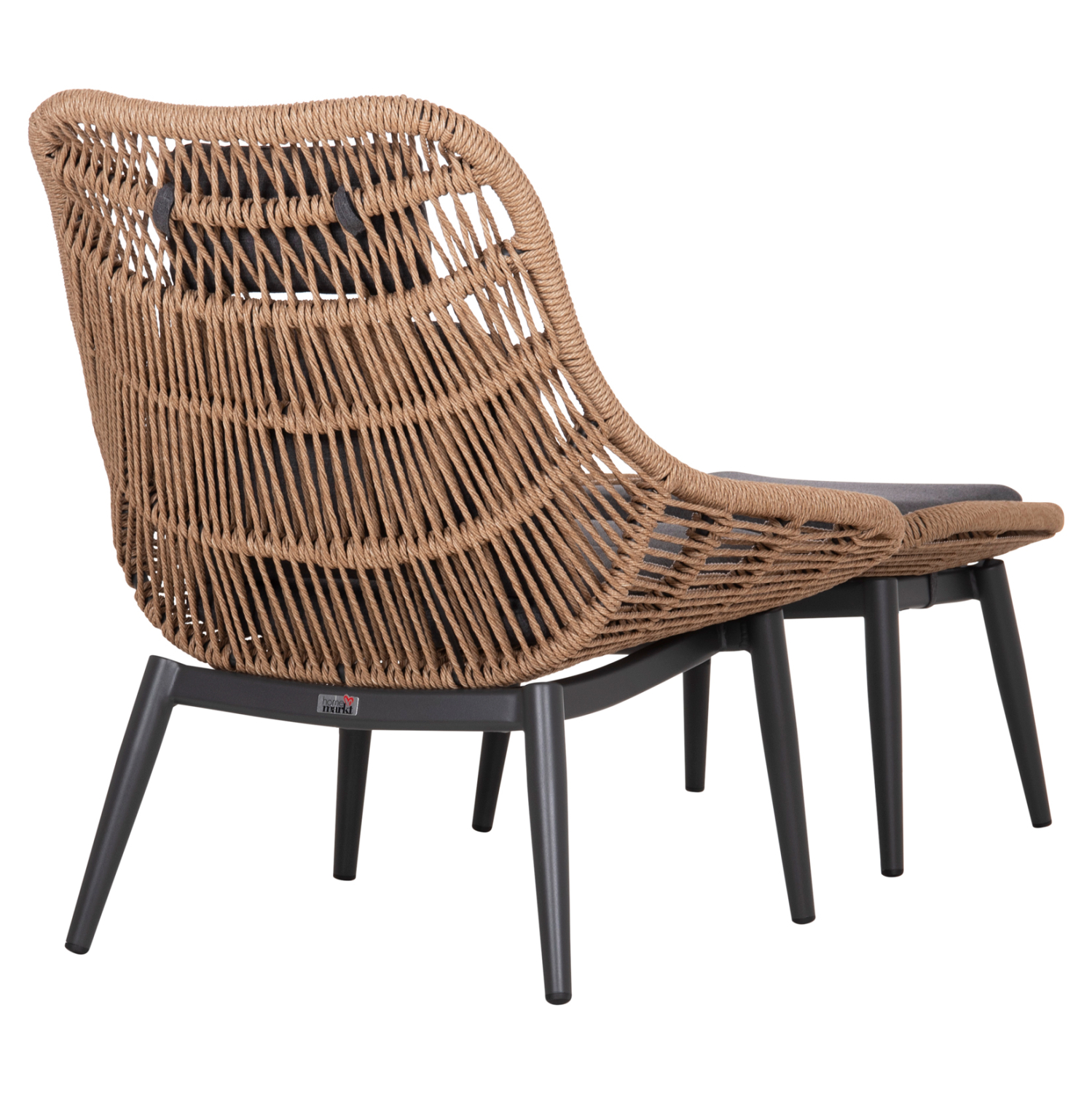 ΠΟΛΥΘΡΟΝΑ LOUNGE ΜΕ ΥΠΟΠΟΔΙΟ REMVAZZO HM6561.01 ΑΛΟΥΜΙΝΙΟ ΓΚΡΙ--WICKER 90x85x96Υεκ 5