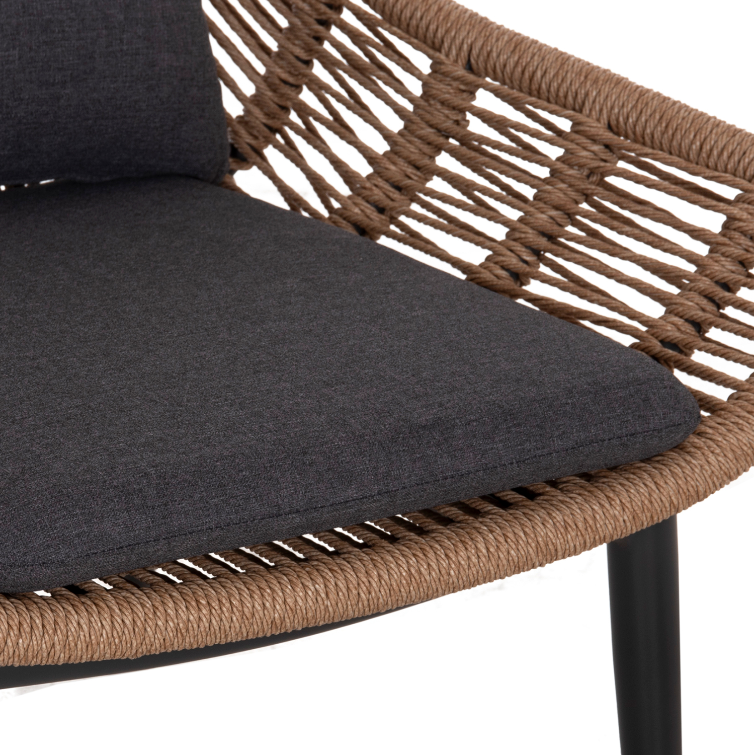 ΠΟΛΥΘΡΟΝΑ LOUNGE ΜΕ ΥΠΟΠΟΔΙΟ REMVAZZO HM6561.01 ΑΛΟΥΜΙΝΙΟ ΓΚΡΙ--WICKER 90x85x96Υεκ 8