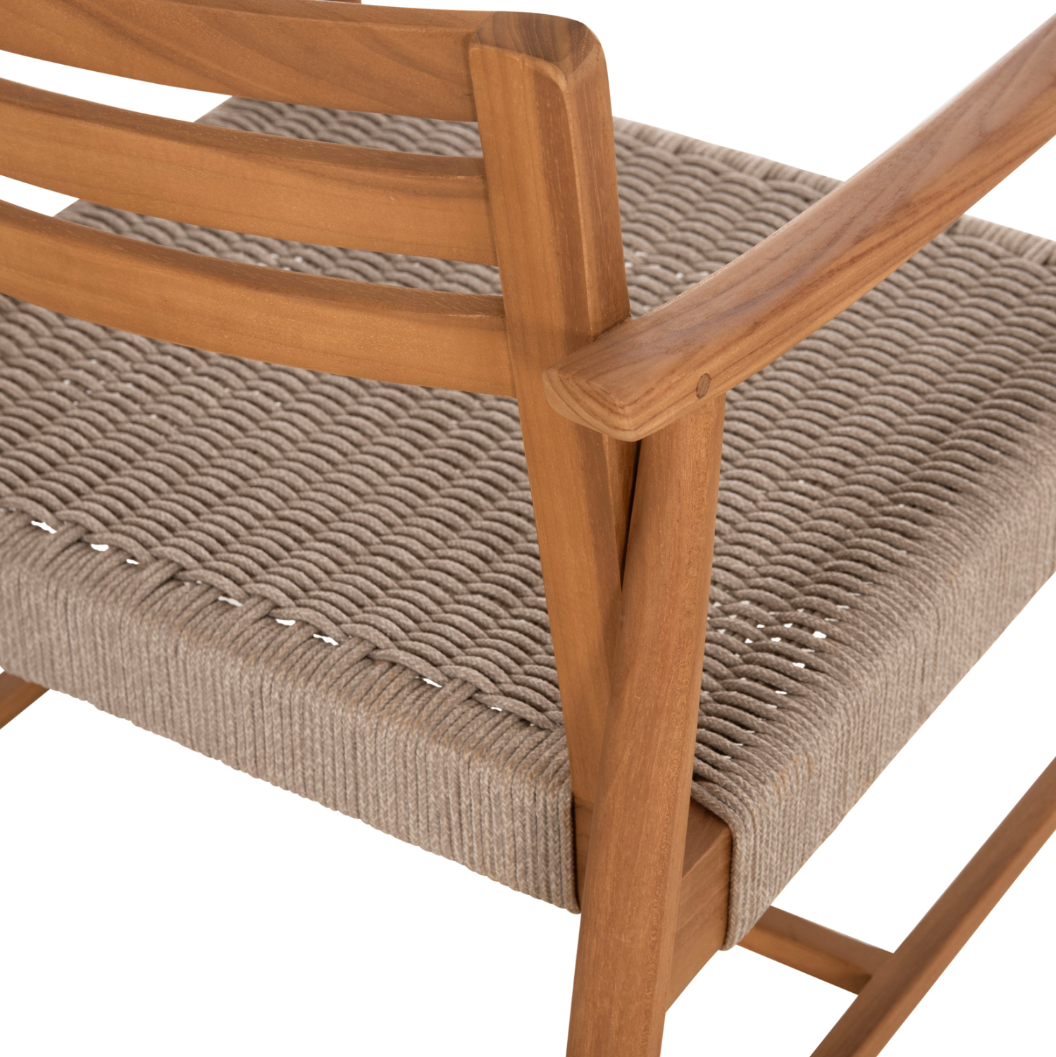 ΠΟΛΥΘΡΟΝΑ ΤΡΑΠΕΖΑΡΙΑΣ ROBIN HM18351 ΞΥΛΟ TEAK &amp; ΣΧΟΙΝΙ VIRO ΦΥΣΙΚΟ 53,5x60x78Υεκ 10