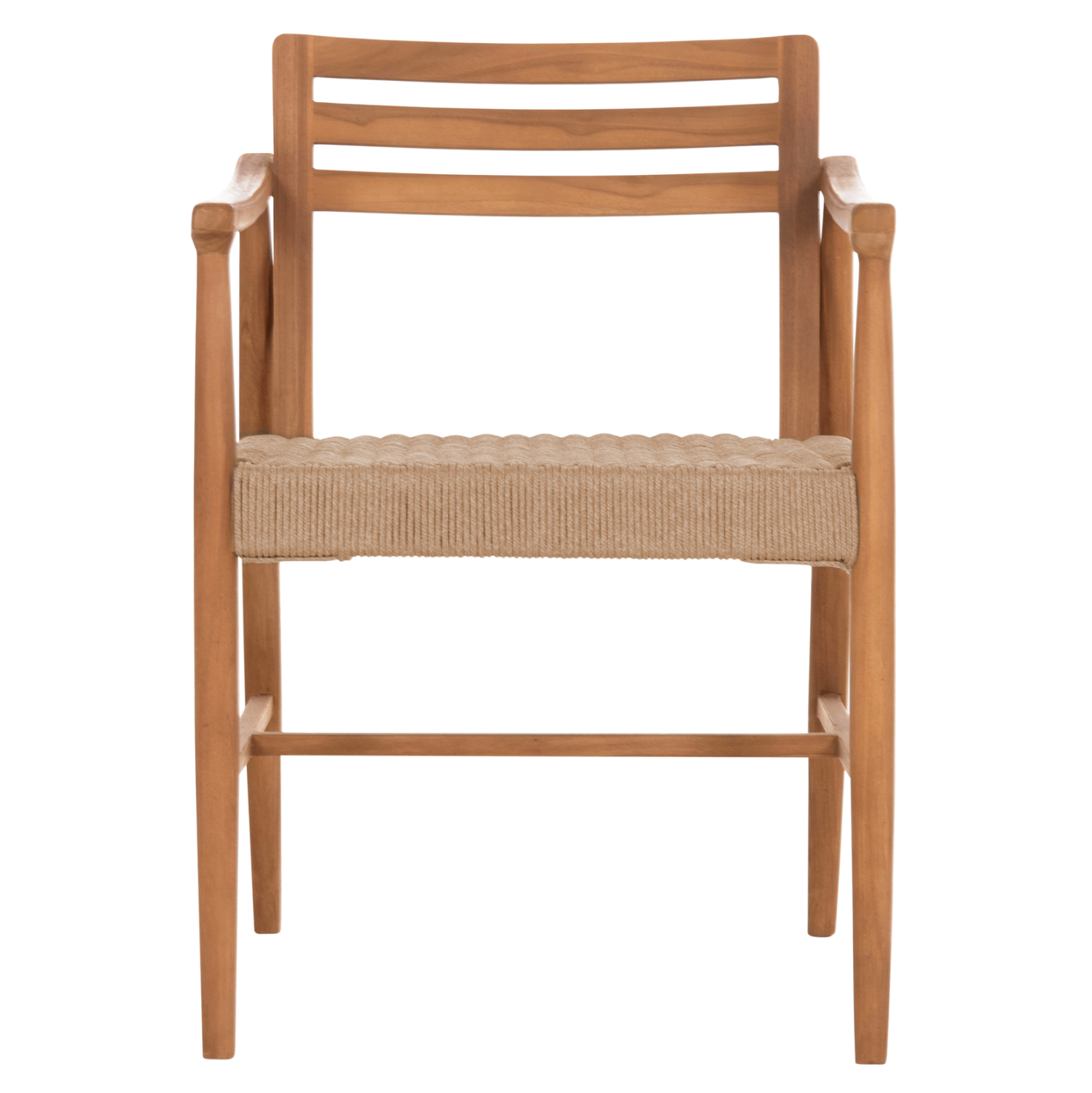 ΠΟΛΥΘΡΟΝΑ ΤΡΑΠΕΖΑΡΙΑΣ ROBIN HM18351 ΞΥΛΟ TEAK &amp; ΣΧΟΙΝΙ VIRO ΦΥΣΙΚΟ 53,5x60x78Υεκ 3