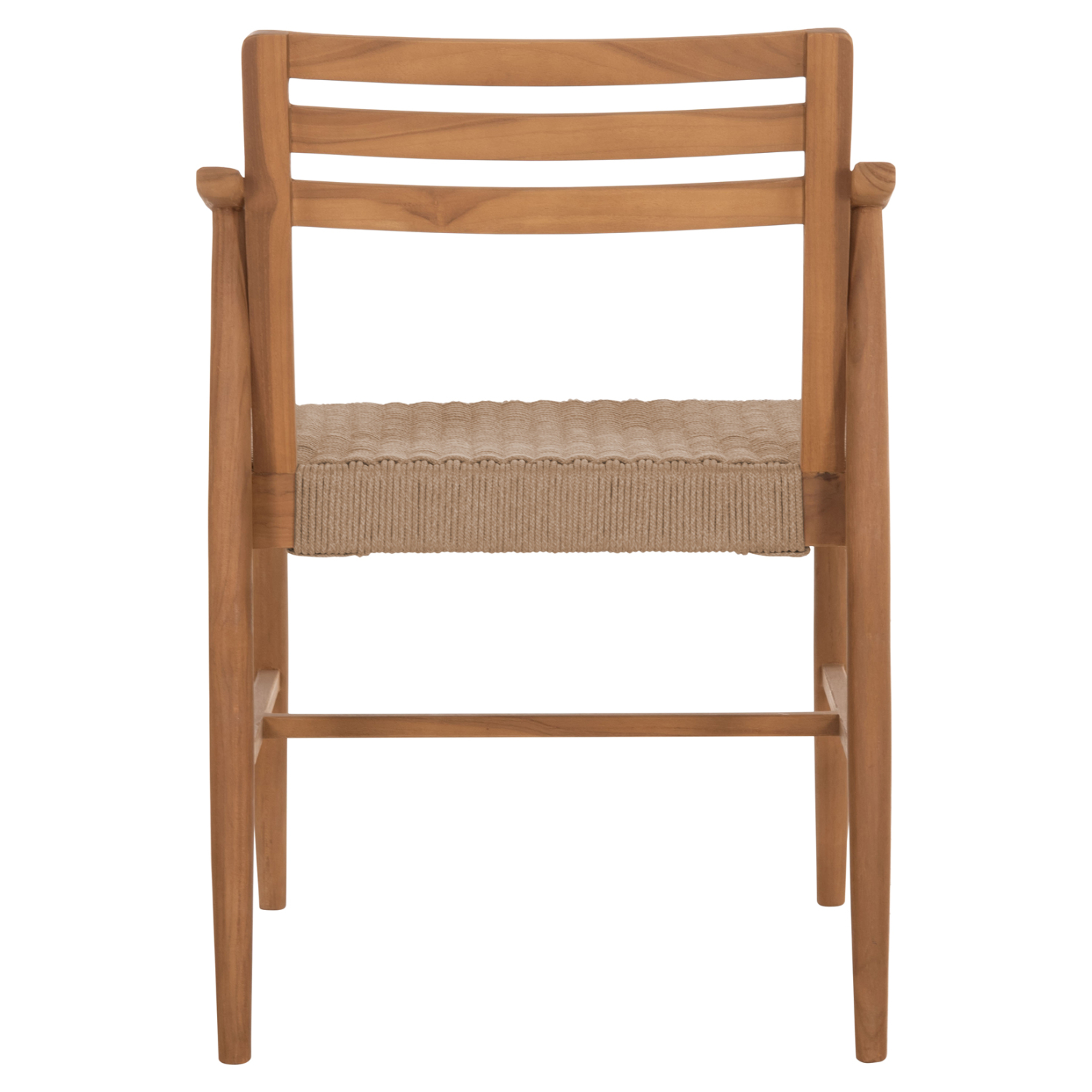 ΠΟΛΥΘΡΟΝΑ ΤΡΑΠΕΖΑΡΙΑΣ ROBIN HM18351 ΞΥΛΟ TEAK &amp; ΣΧΟΙΝΙ VIRO ΦΥΣΙΚΟ 53,5x60x78Υεκ 6