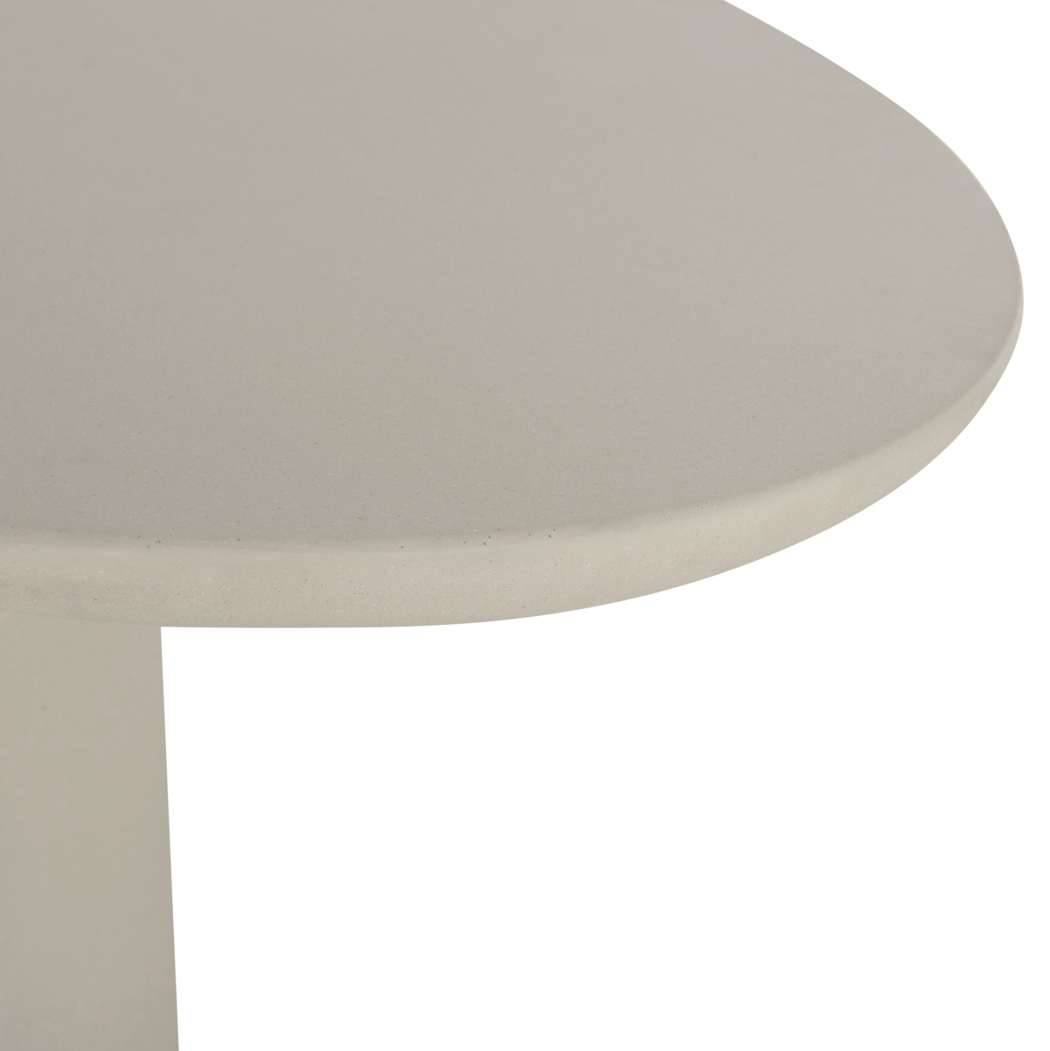 ΤΡΑΠΕΖΙ ΤΡΑΠΕΖΑΡΙΑΣ ΟΒΑΛ BRECCAN HM6577.02 ΜΠΕΖ FIBER CEMENT 240x100x75Υεκ. 5