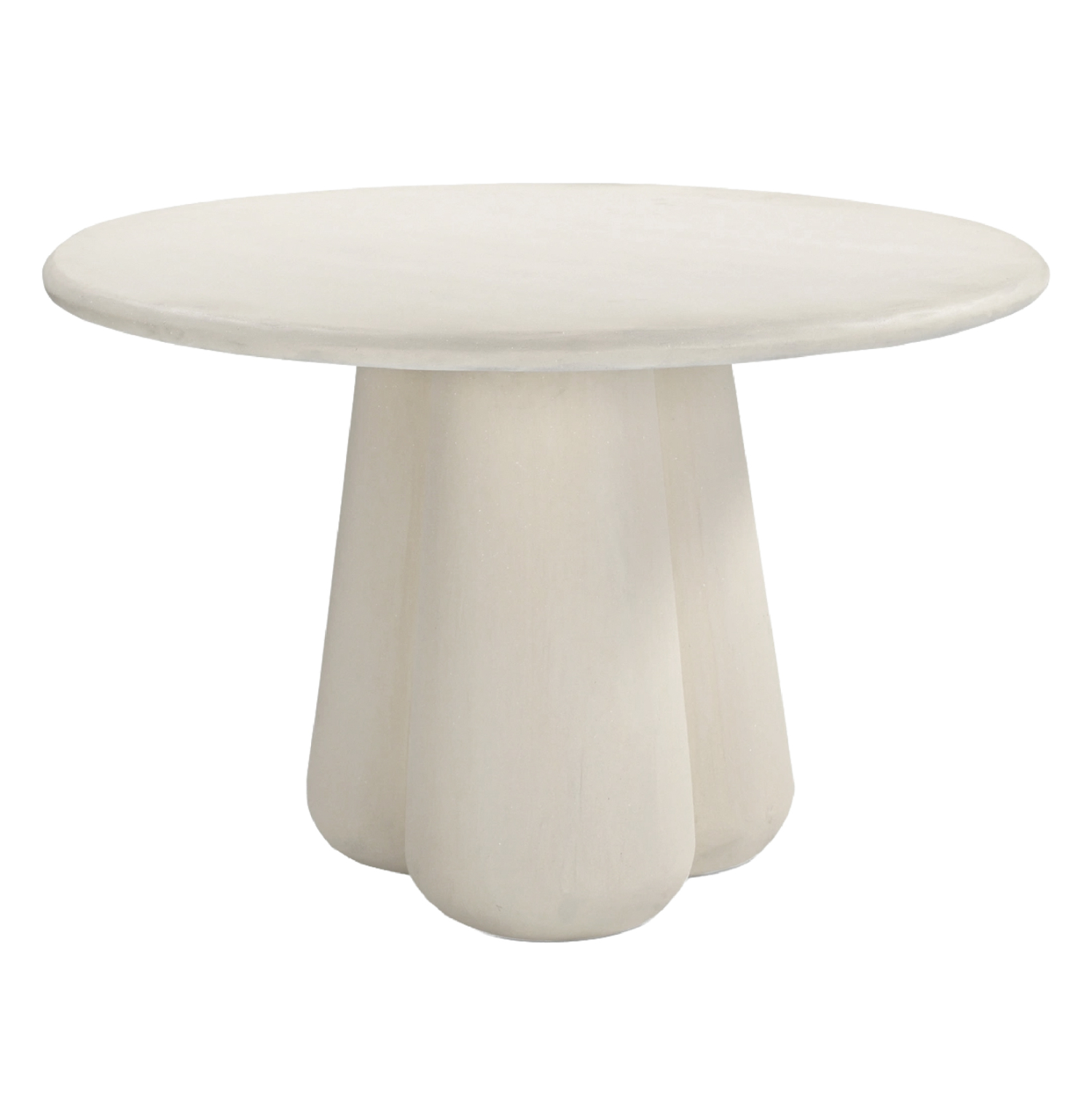 ΤΡΑΠΕΖΙ ΤΡΑΠΕΖΑΡΙΑΣ ΣΤΡΟΓΓΥΛΟ NAYU HM6583.02 ΜΠΕΖ FIBER CEMENT Φ120x75Υεκ 1