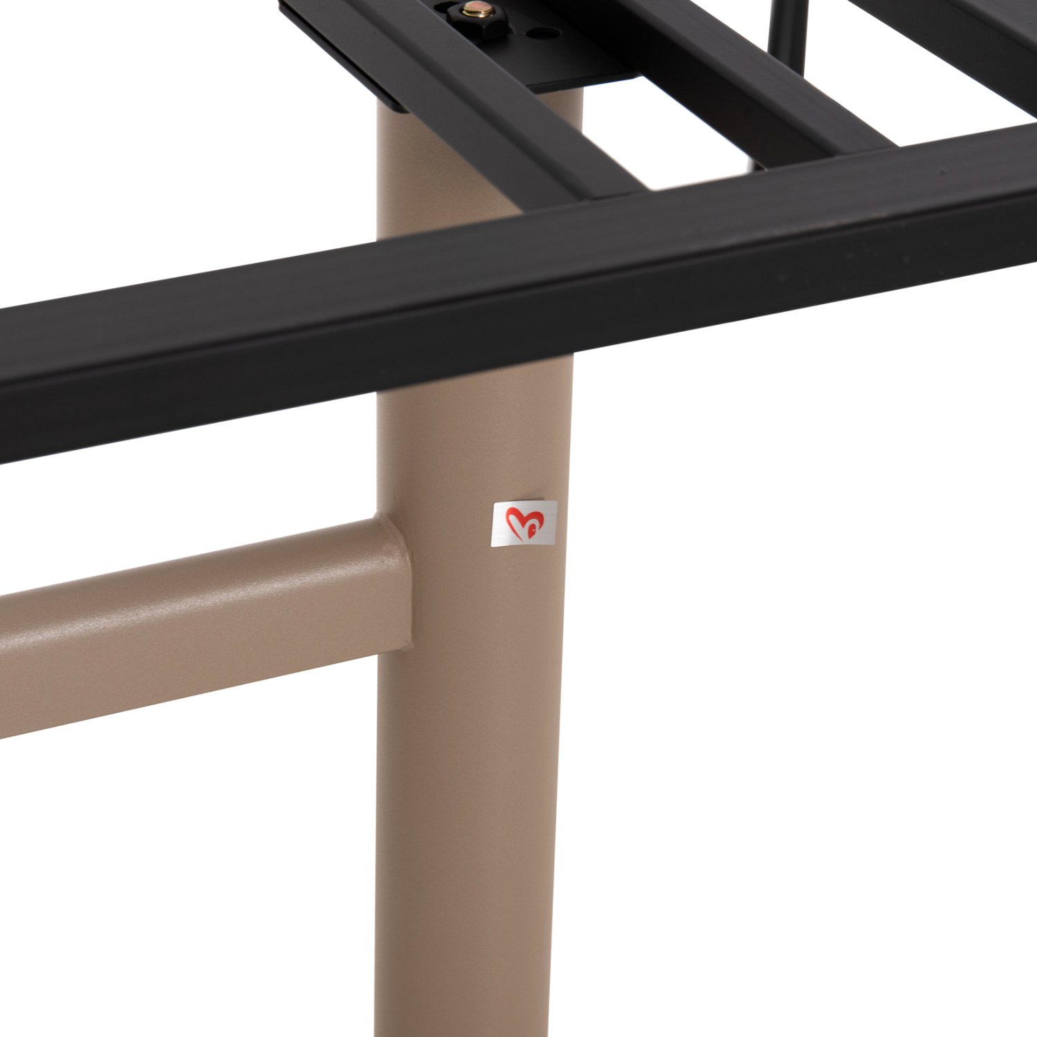 ΒΑΣΗ ΤΡΑΠΕΖΙΟΥ ΑΛΟΥΜΙΝΙΟΥ ΔΙΣΤΗΛΗ HM461.25 CAPPUCINO ΜΕ ΡΕΓΟΥΛΑΤΟΡΟΥΣ 100Χ60Χ73Υεκ. 8