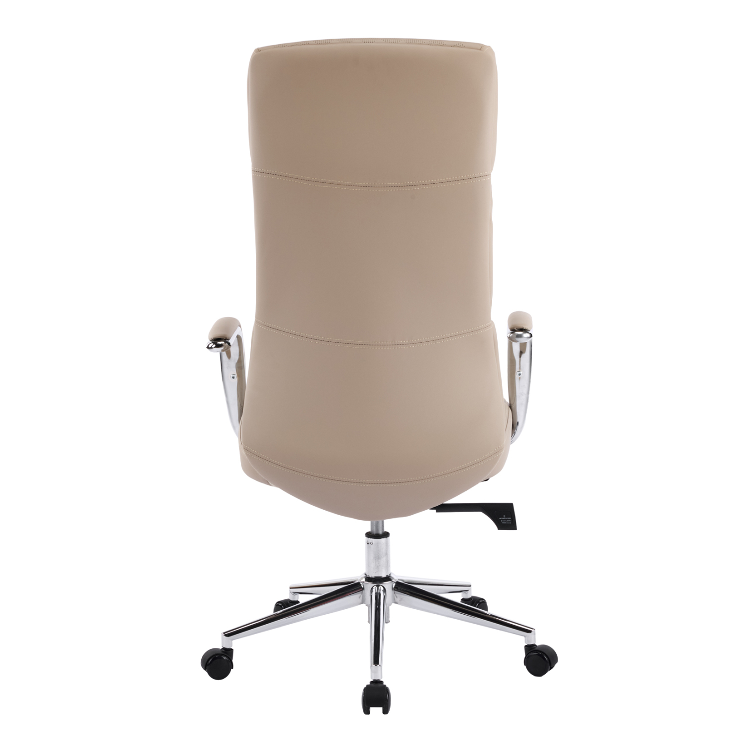 ΚΑΡΕΚΛΑ ΓΡΑΦΕΙΟΥ MEITE HM18353.02 ΜΠΕΖ PU ΔΕΡΜΑ--ΒΑΣΗ ΧΡΩΜΙΟΥ 66x71x127Υεκ 6