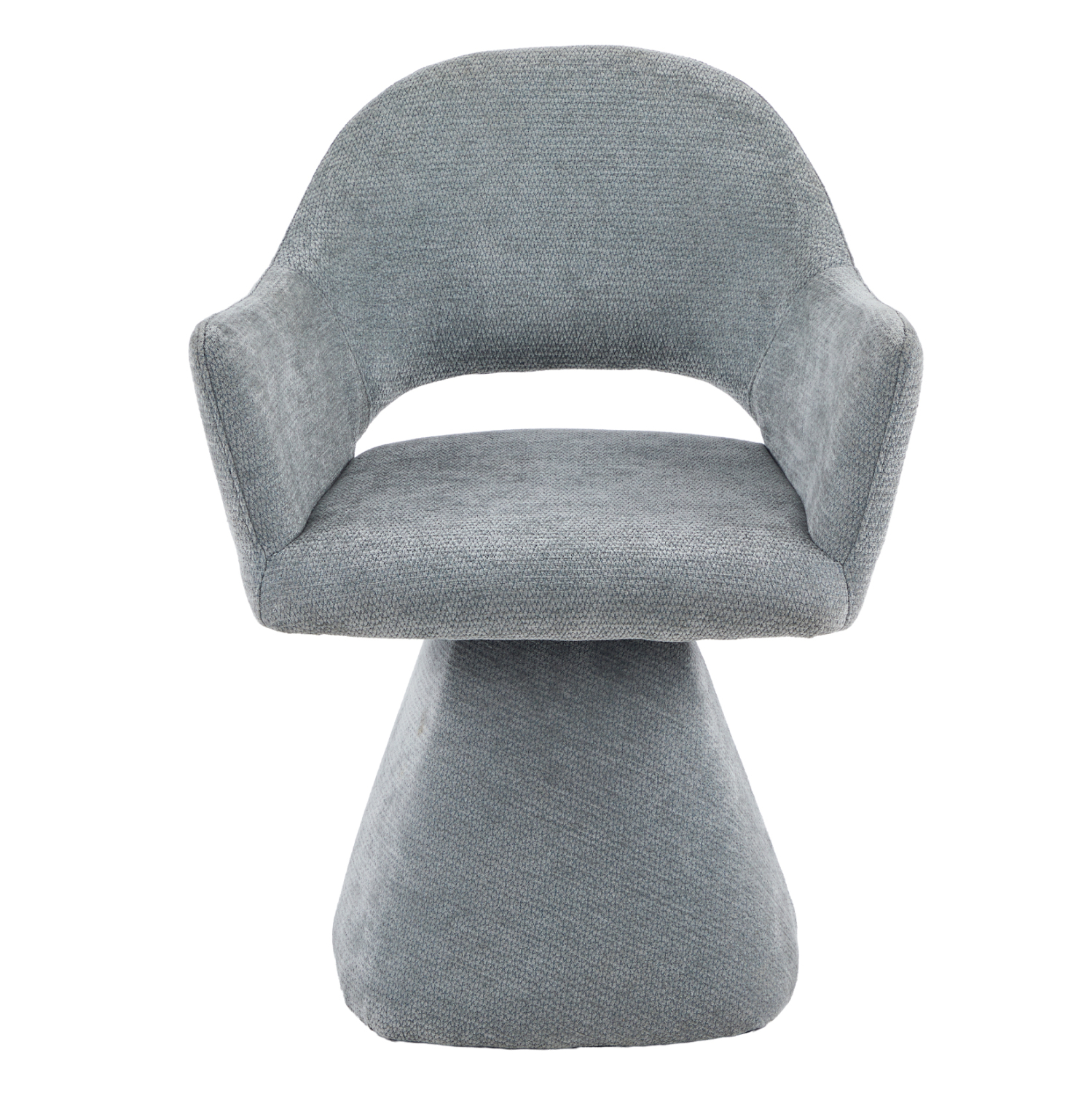 ΠΟΛΥΘΡΟΝΑ ΤΡΑΠΕΖΑΡΙΑΣ ΠΕΡΙΣΤΡΕΦΟΜΕΝΗ SIMA HM18360.01 ΓΚΡΙ ΥΦΑΣΜΑ 64x61x84,5Υεκ 4