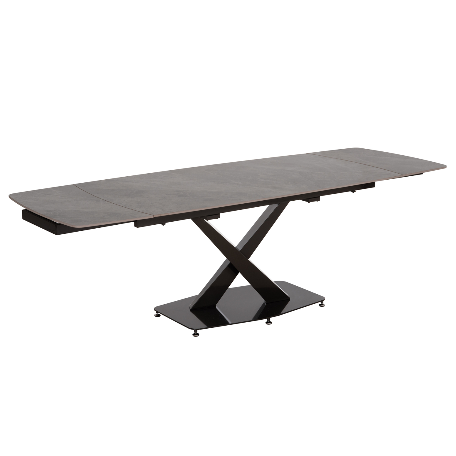 ΤΡΑΠΕΖΙ ΕΠΕΚΤΕΙΝΟΜΕΝΟ HOKU HM18410 ΚΕΡΑΜΙΚΟ TOP ΣΕ ΓΚΡΙ ΜΑΡΜΑΡΟ 165/240x90x75Υεκ. 1