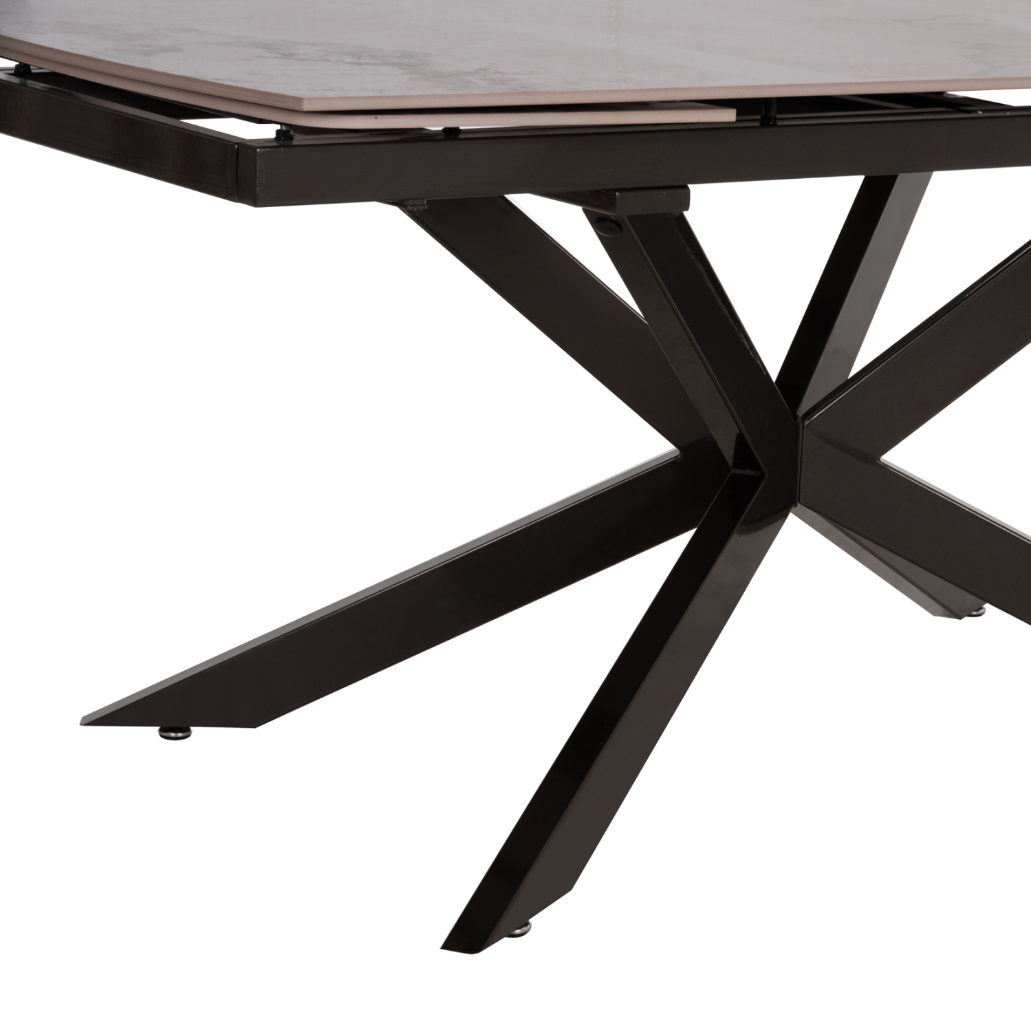 ΤΡΑΠΕΖΙ ΕΠΕΚΤΕΙΝΟΜΕΝΟ AIRA HM18411 ΚΕΡΑΜΙΚΟ TOP ΣΕ ΛΕΥΚΟ/ΚΑΦΕ ΜΑΡΜΑΡΟ 165/240x90x76Υεκ 7