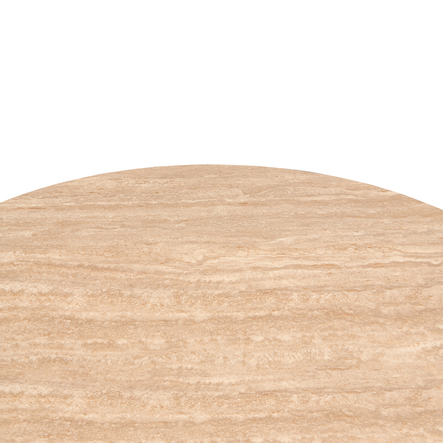 ΤΡΑΠΕΖΙ ΤΡΑΠΕΖΑΡΙΑΣ ΣΤΡΟΓΓΥΛΟ ERAGON HM18460.04 SINT.STONE ΤΡΑΒΕΡΤΙΝΑ Φ120x75Υεκ 5