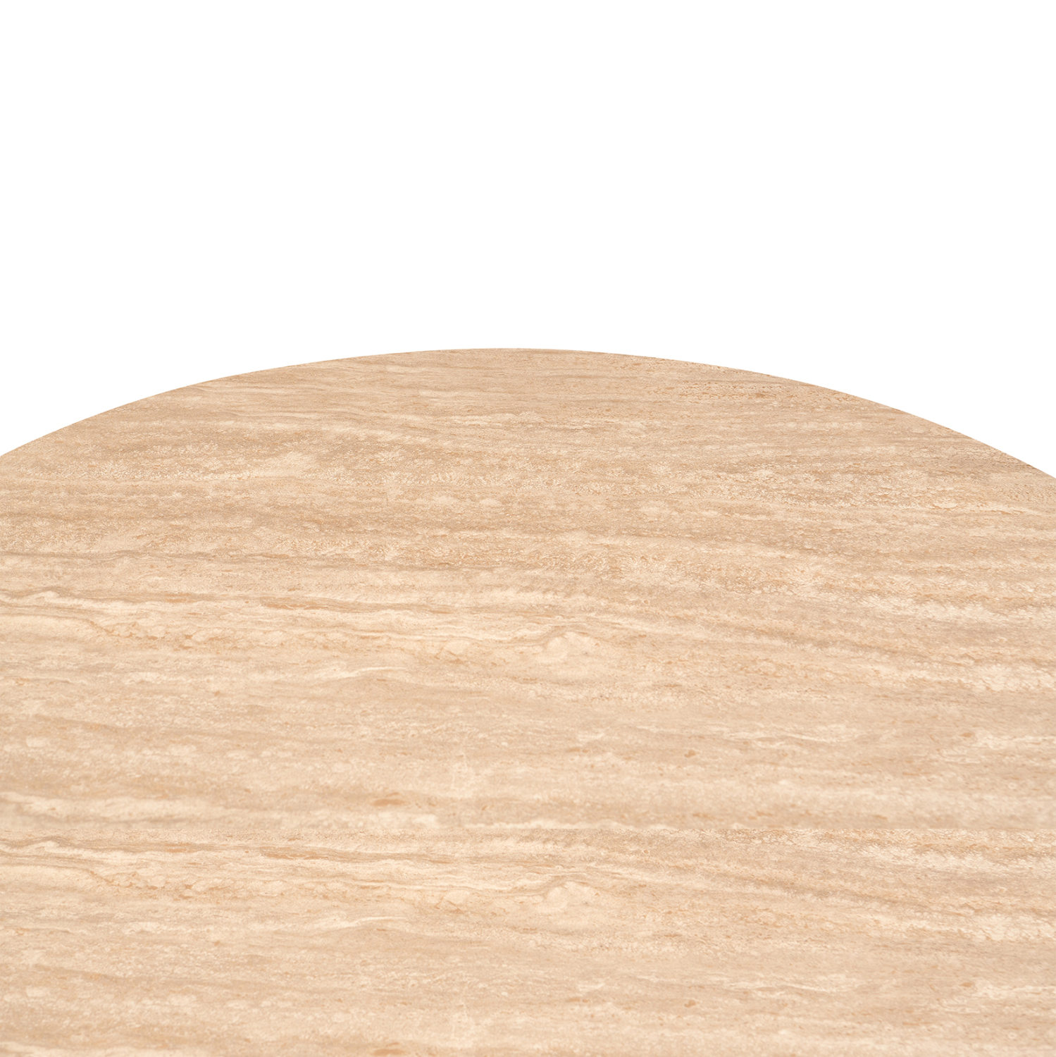 ΤΡΑΠΕΖΙ CHARM HM18465.04 SINTERED STONE ΣΕ ΤΡΑΒΕΡΤΙΝΑ--ΜΠΕΖ ΒΑΣΗ Φ120x75Υεκ 4
