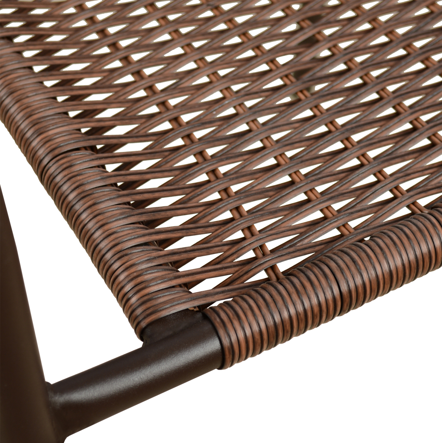 ΠΟΛΥΘΡΟΝΑ ΚΑΡΕΚΛΑ CAMEL HM5015.02 ΚΑΦΕ ΜΕΤΑΛΛΙΚΗ ΜΕ WICKER ΚΑΦΕ 48x48-53x72 cm 8