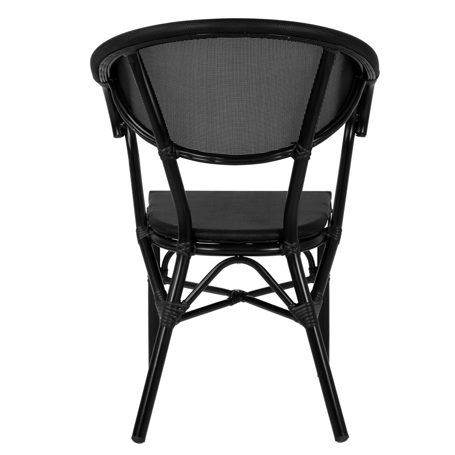 ΠΟΛΥΘΡΟΝΑ ΑΛΟΥΜΙΝΙΟΥ CLAY BAMBOO LOOK ΜΑΥΡΗ ΜΕ TEXTLINE HM5025.02 59x60x82 cm 6