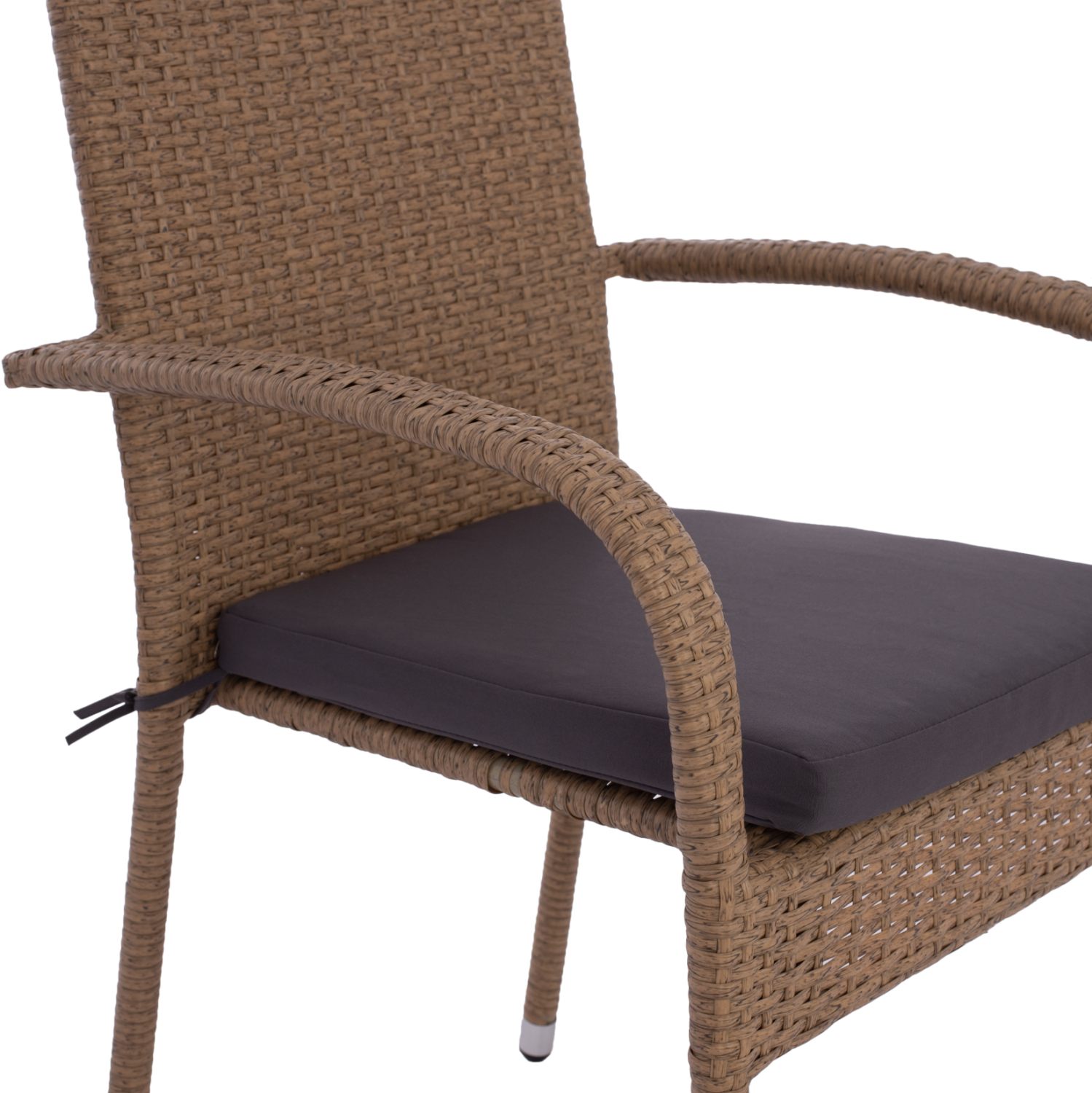 ΠΟΛΥΘΡΟΝΑ ΜΕΤΑΛΛΙΚΗ ANISHA HM5685.02 ΜΕ ΜΑΞΙΛΑΡΙ WICKER ΚΑΦΕ-ΜΟΚΑ ΣΤΟΙΒ/ΜΕΝΗ 56x60x94 εκ. 10