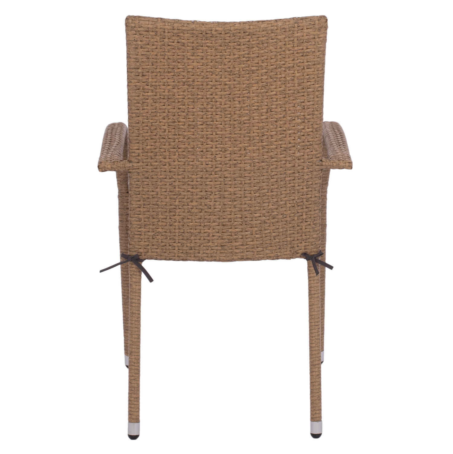 ΠΟΛΥΘΡΟΝΑ ΜΕΤΑΛΛΙΚΗ ANISHA HM5685.02 ΜΕ ΜΑΞΙΛΑΡΙ WICKER ΚΑΦΕ-ΜΟΚΑ ΣΤΟΙΒ/ΜΕΝΗ 56x60x94 εκ. 6