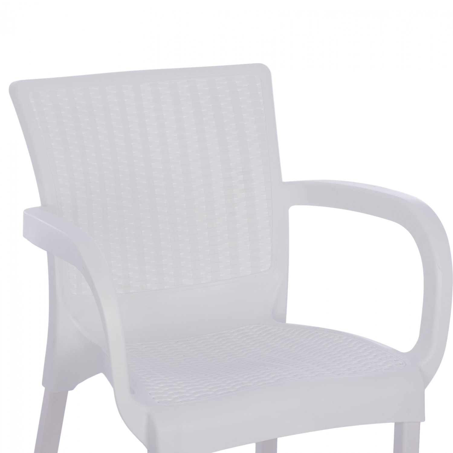 ΠΟΛΥΘΡΟΝΑ ΠΟΛΥΠΡΟΠΥΛΕΝΙΟΥ RATTAN ΠΟΔΙ ALU HM5591.01 ΧΡΩΜΑ ΛΕΥΚΟ 60x60x82 cm 7