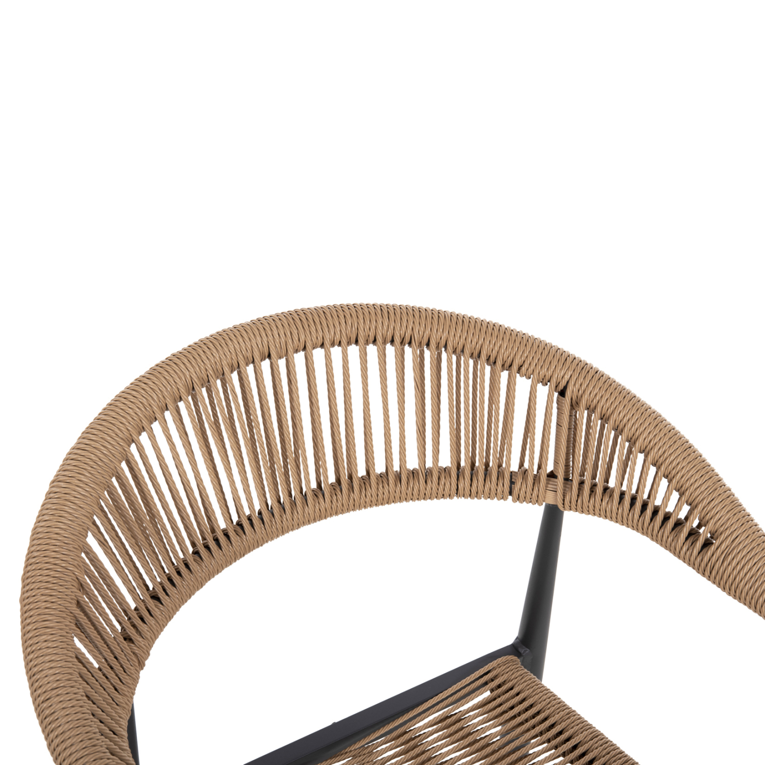ΠΟΛΥΘΡΟΝΑ ΑΛΟΥΜΙΝΙΟΥ GRET HM5854.02 ΑΝΘΡΑΚΙ PΕ RATTAN ΜΠΕΖ 56x55,5x78Υ εκ. 7