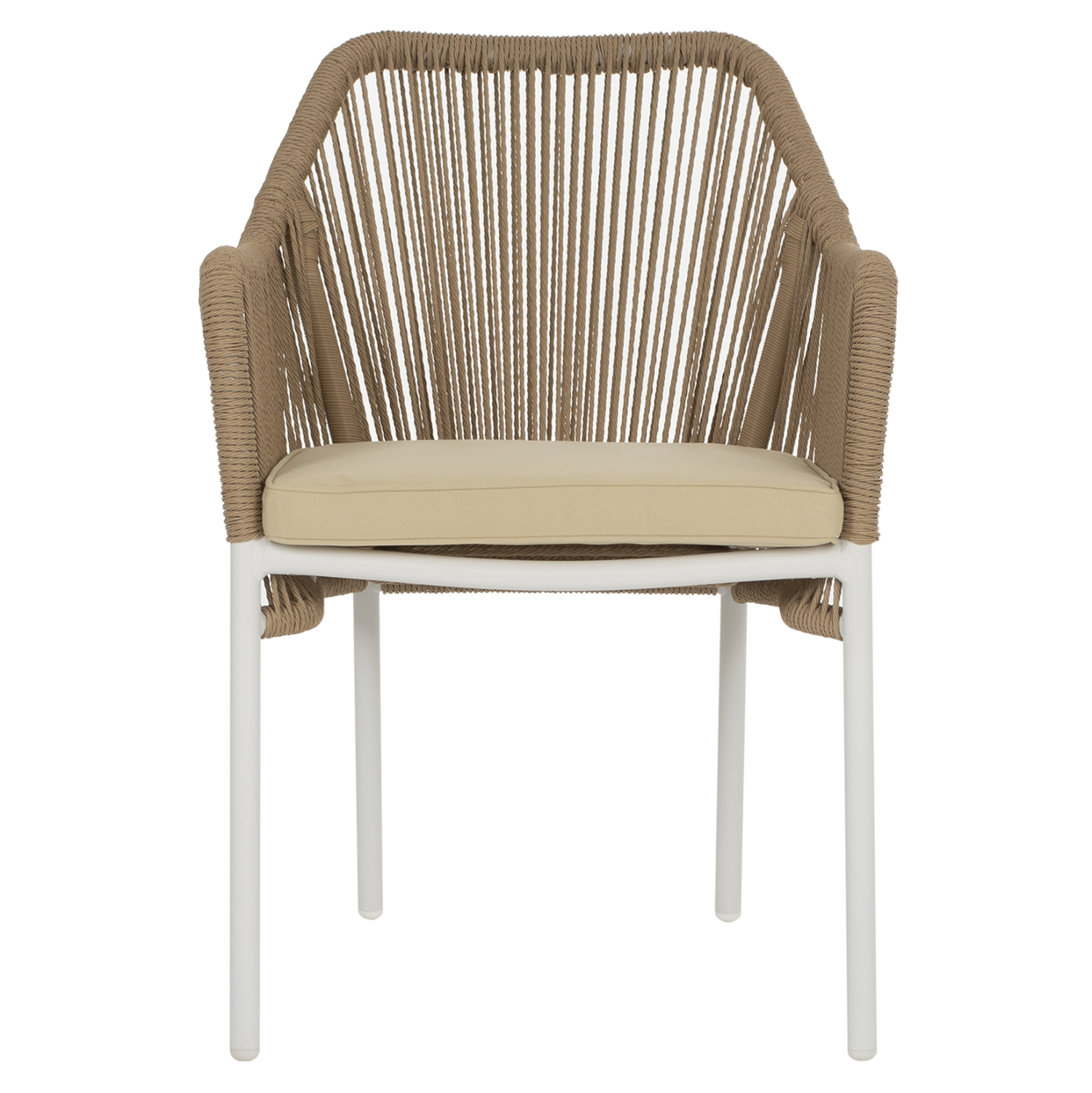 ΠΟΛΥΘΡΟΝΑ ΑΛΟΥΜΙΝΙΟΥ LOKKI HM5855.01 ΛΕΥΚΟ ΜΕ ΣΧΟΙΝΙ WICKER PE ΜΠΕΖ 56x66x82Υ εκ. 3