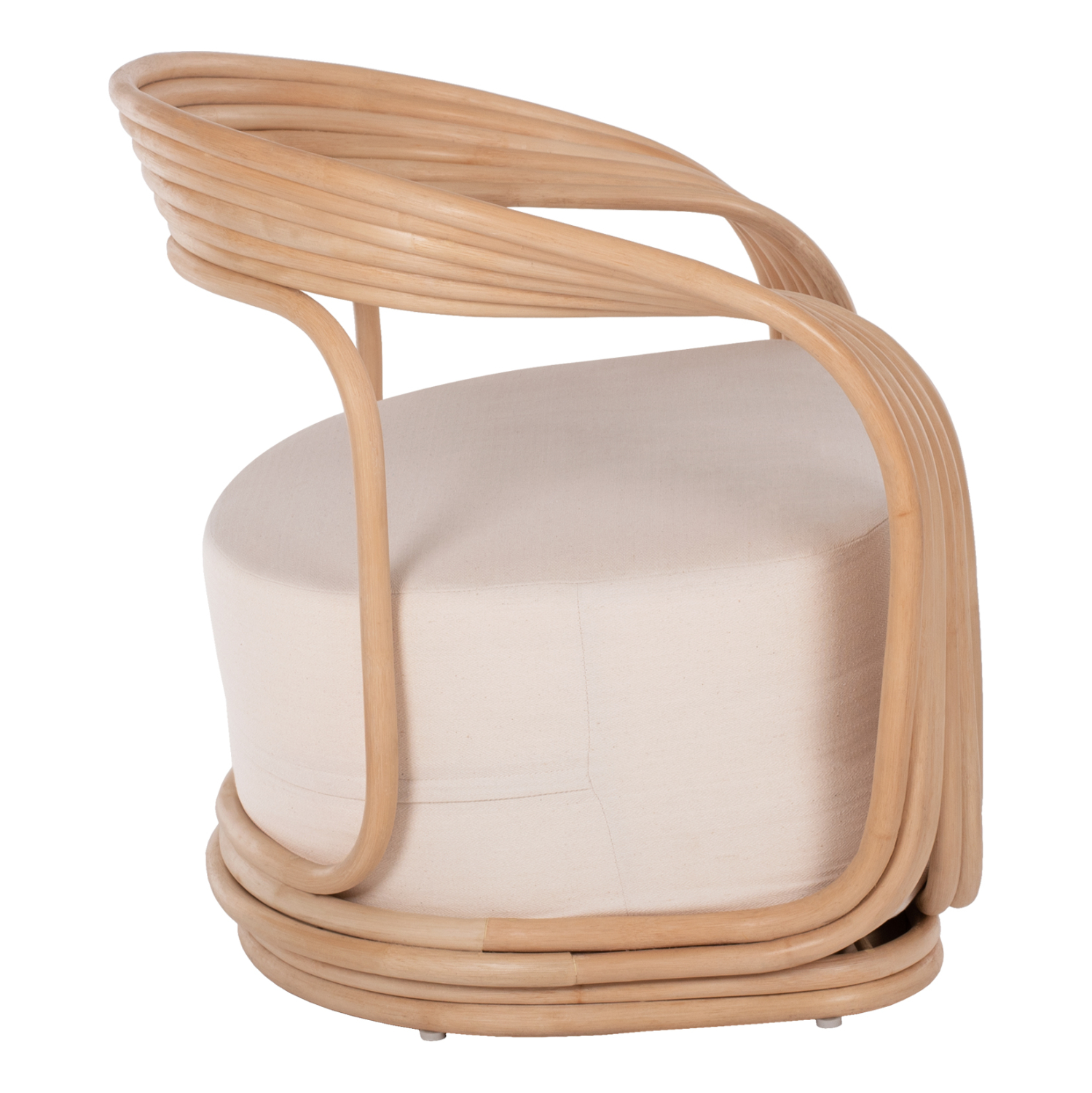 ΠΟΛΥΘΡΟΝΑ DUCHESS ΑΠΟ RATTAN ΦΥΣΙΚΟ-ΕΚΡΟΥ ΜΑΞΙΛΑΡΙ HM9478 81x59x70Y εκ. 4