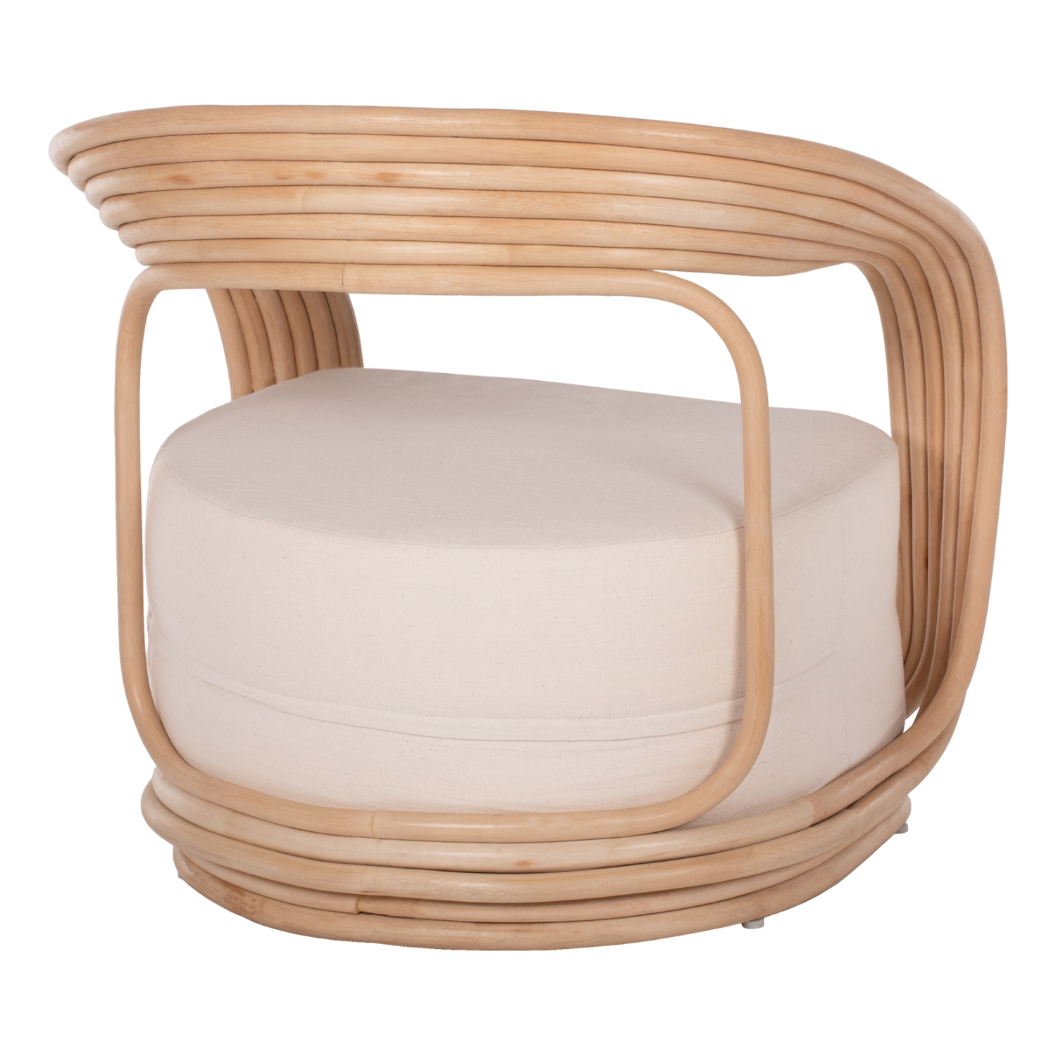 ΠΟΛΥΘΡΟΝΑ DUCHESS ΑΠΟ RATTAN ΦΥΣΙΚΟ-ΕΚΡΟΥ ΜΑΞΙΛΑΡΙ HM9478 81x59x70Y εκ. 5