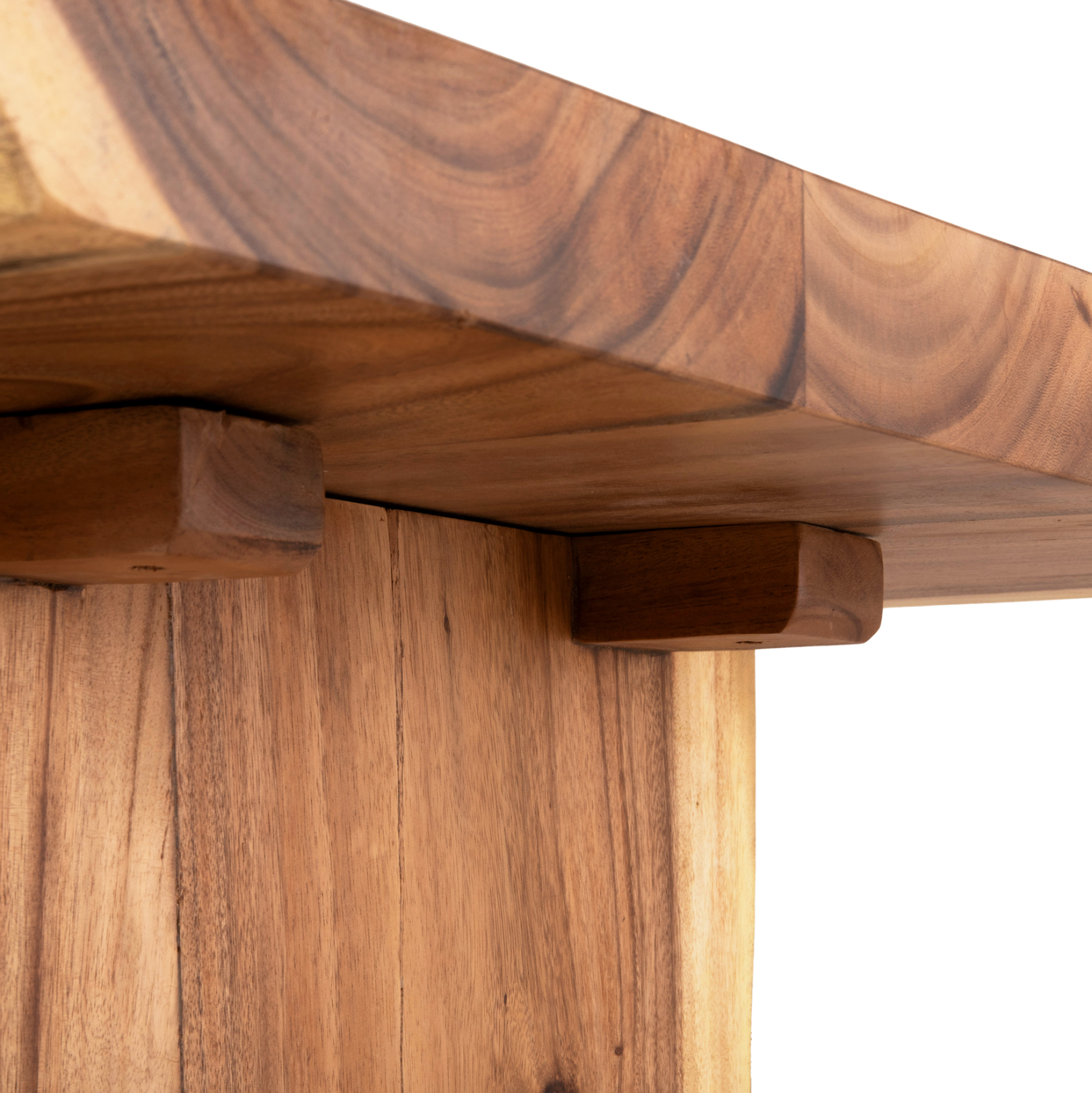 ΤΡΑΠΕΖΙ ΤΡΑΠΕΖΑΡΙΑΣ EGON HM9490 ΜΑΣΙΦ ΞΥΛΟ SUAR 7,5εκ.TOP-ΦΥΣΙΚΟ 200x100x80Υεκ. 7