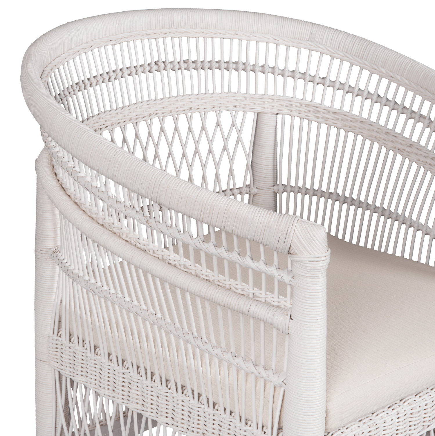 ΠΟΛΥΘΡΟΝΑ MALAWI HM9635.02 ΞΥΛΟ ΜΑΟΝΙ ΜΕ RATTAN ΛΕΥΚΟ-ΛΕΥΚΟ ΜΑΞΙΛΑΡΙ 80x70x86Υεκ. 7