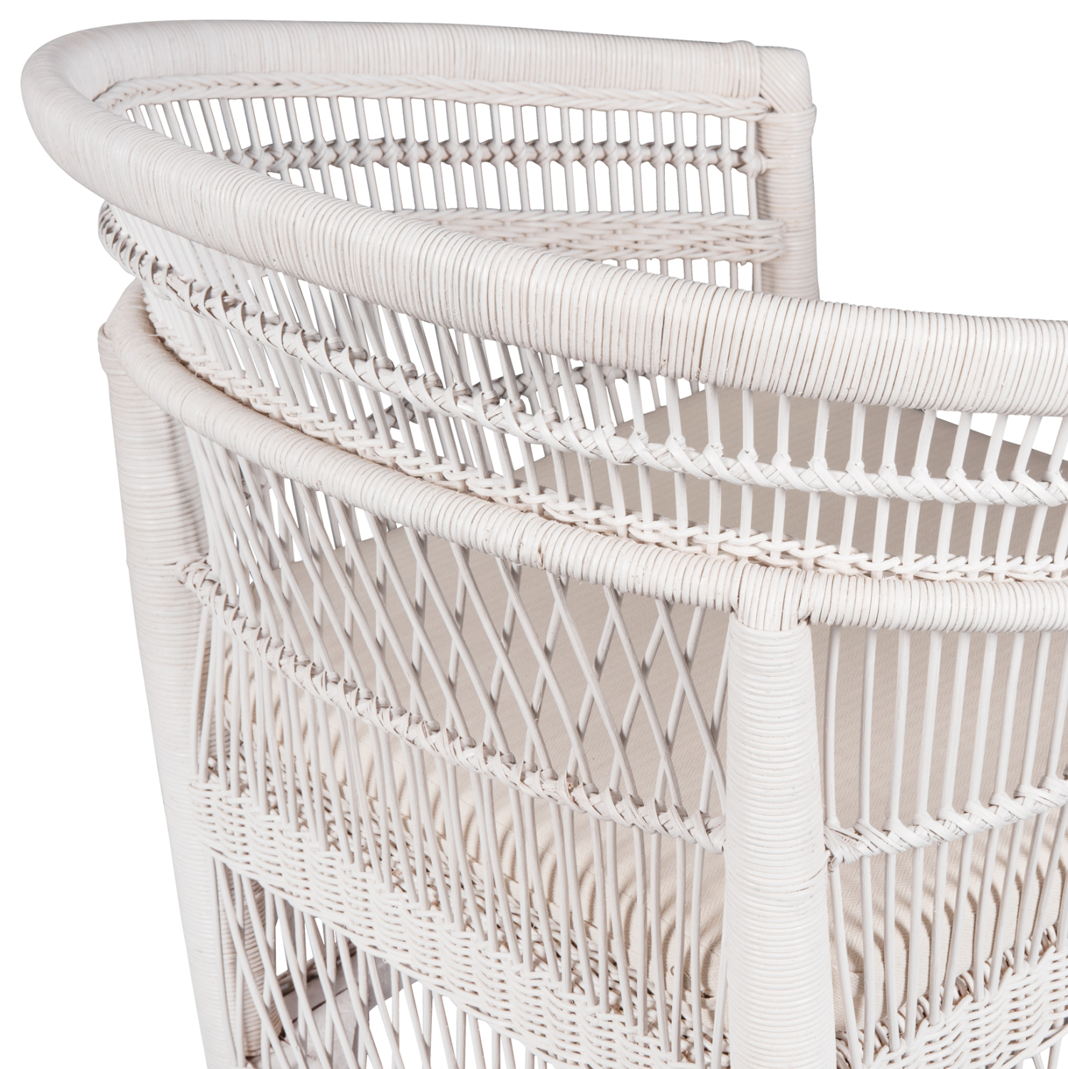 ΠΟΛΥΘΡΟΝΑ MALAWI HM9635.02 ΞΥΛΟ ΜΑΟΝΙ ΜΕ RATTAN ΛΕΥΚΟ-ΛΕΥΚΟ ΜΑΞΙΛΑΡΙ 80x70x86Υεκ. 9