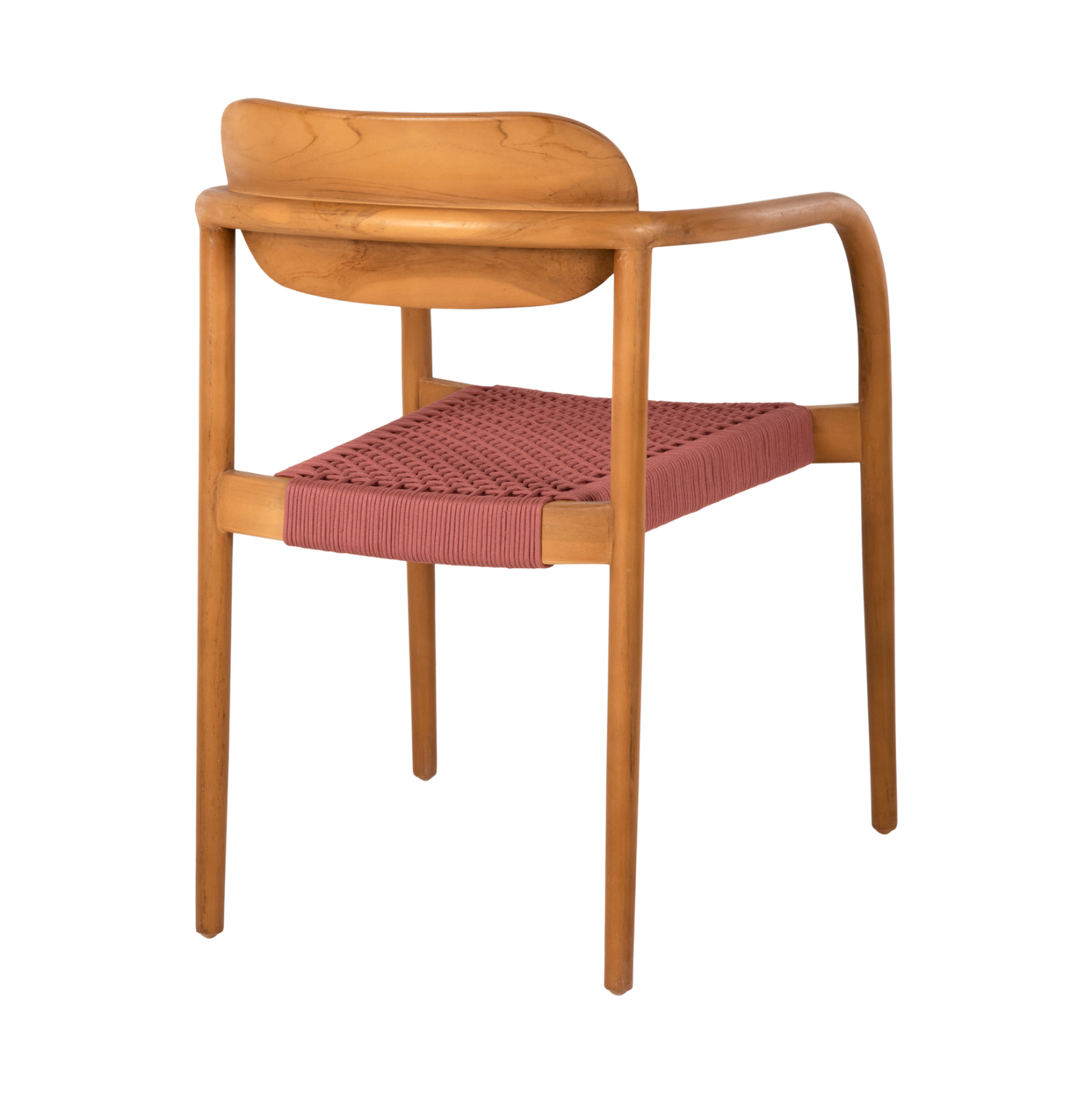 ΠΟΛΥΘΡΟΝΑ OSLO HM9636.06 ΞΥΛΟ TEAK ΦΥΣΙΚΟ &amp; ΡΟΖ ΣΧΟΙΝΙ 55x54x80Yεκ. 5