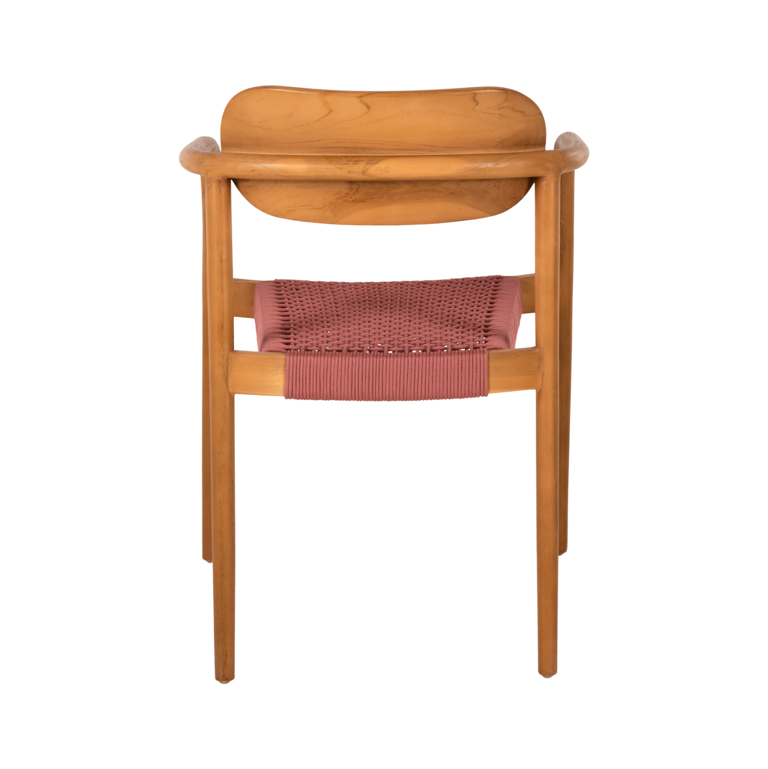 ΠΟΛΥΘΡΟΝΑ OSLO HM9636.06 ΞΥΛΟ TEAK ΦΥΣΙΚΟ &amp; ΡΟΖ ΣΧΟΙΝΙ 55x54x80Yεκ. 6