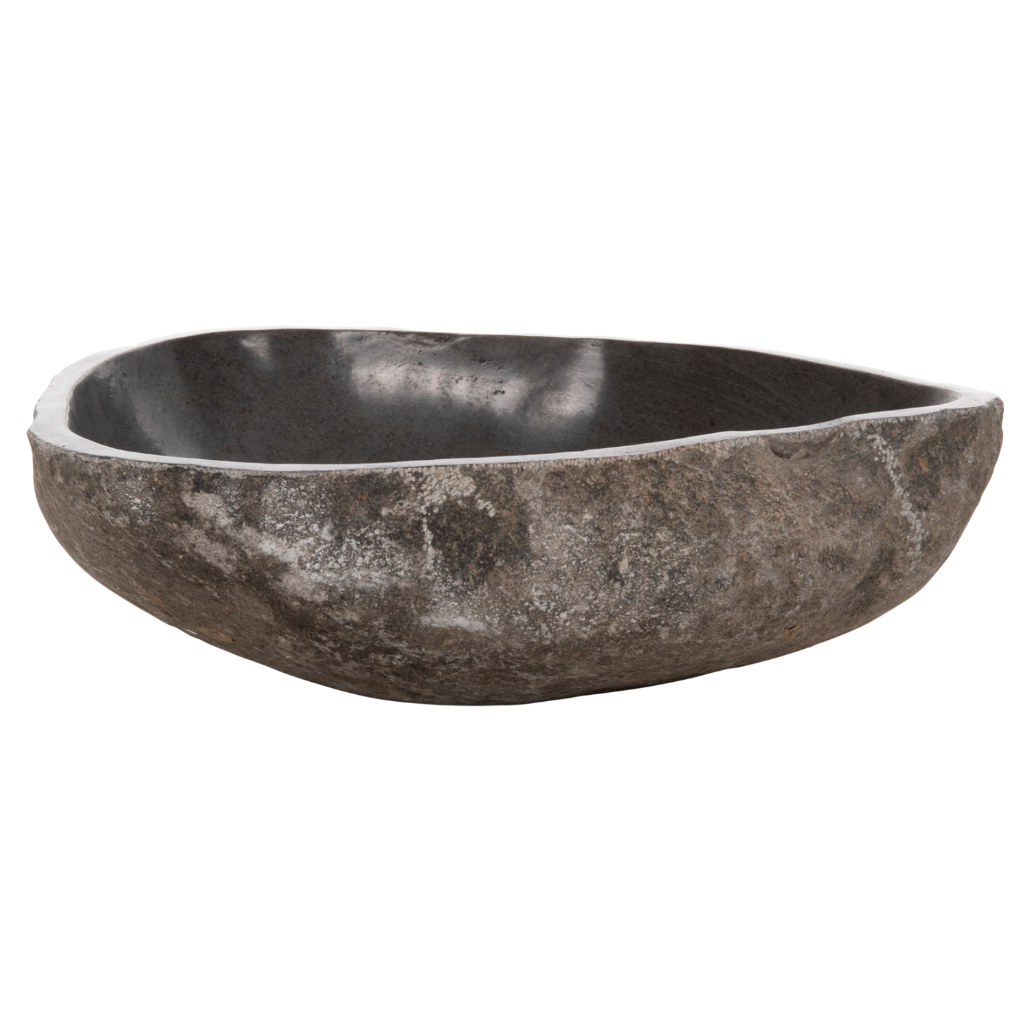 ΝΙΠΤΗΡΑΣ STONE SINK ΛΑΞΕΥΜΕΝΗ ΠΕΤΡΑ ΓΚΡΙ ΑΠΟΧΡΩΣΗ HM4193 55x44x16Υ εκ. 3