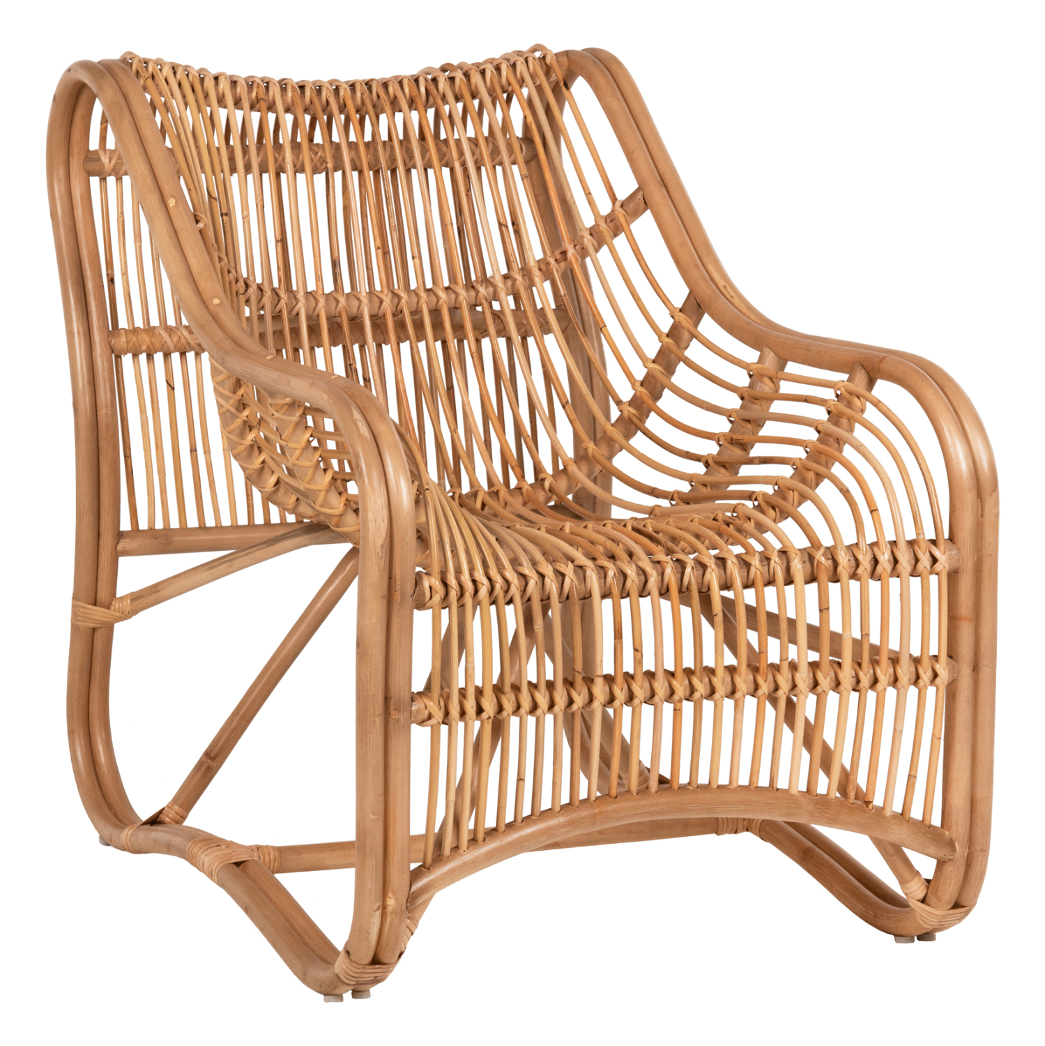 ΠΟΛΥΘΡΟΝΑ ΑΠΟ RATTAN HM5995 ΣΕ ΦΥΣΙΚΗ ΑΠΟΧΡΩΣΗ 71x85x86Υ εκ. 1