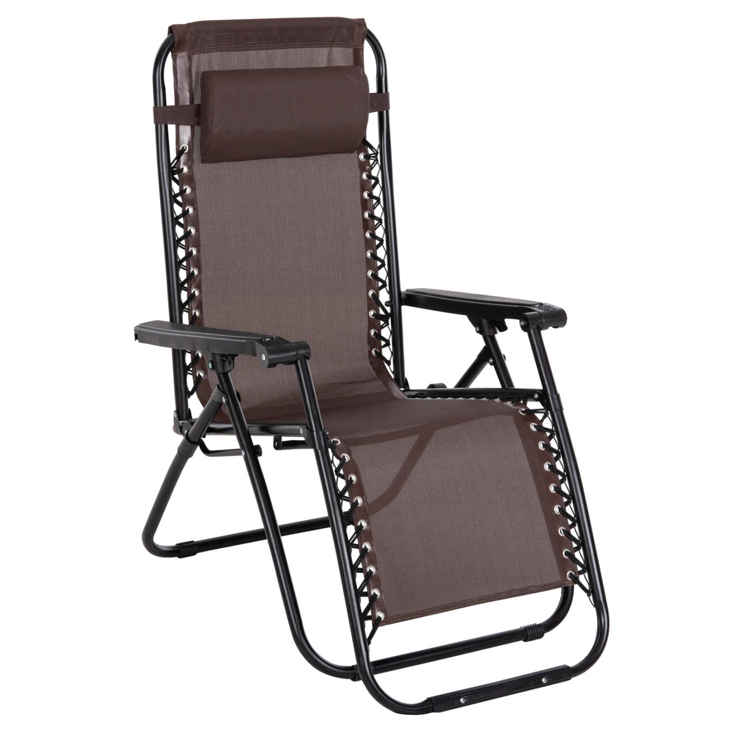 ΠΟΛΥΘΡΟΝΑ RELAX COMPANION HM5095.13 ΚΑΦΕ TEXTILENE-ΜΑΥΡΟ ΜΕΤΑΛΛΟ 67x145x110Υεκ. 1