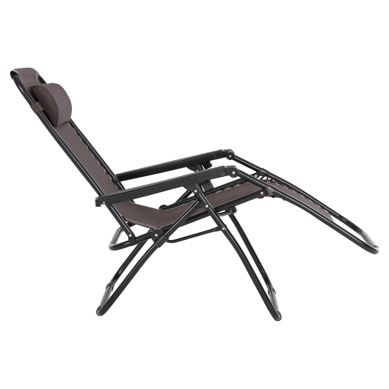 ΠΟΛΥΘΡΟΝΑ RELAX COMPANION HM5095.13 ΚΑΦΕ TEXTILENE-ΜΑΥΡΟ ΜΕΤΑΛΛΟ 67x145x110Υεκ. 6